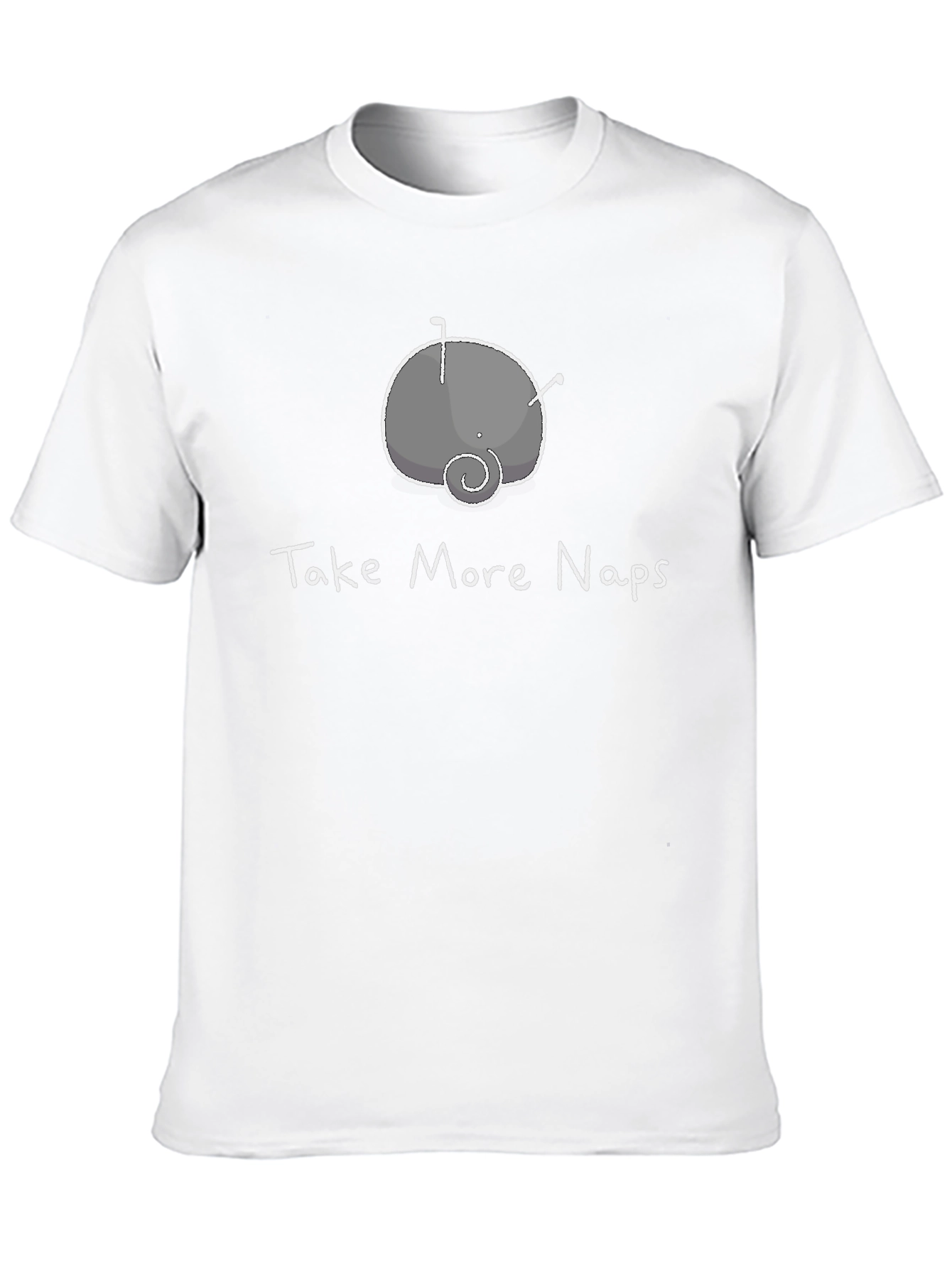 Black Take More Naps T-Shirt - Funny Graphic Tee view 10