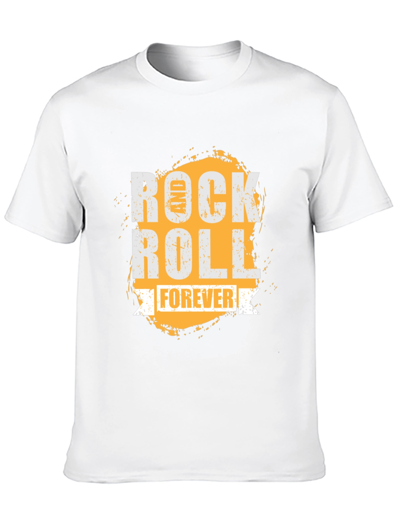 Black Rock and Roll Forever Graphic T-Shirt view 10