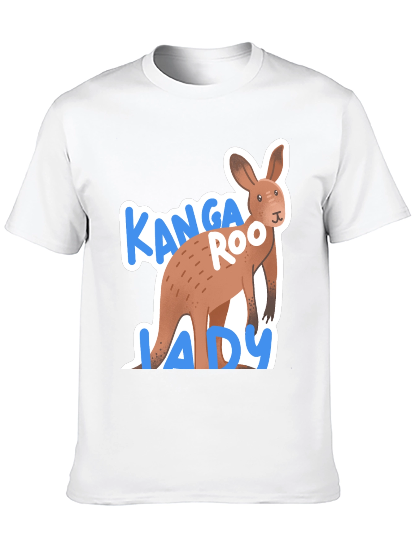 Black Kanga Roo Lady T-Shirt view 10