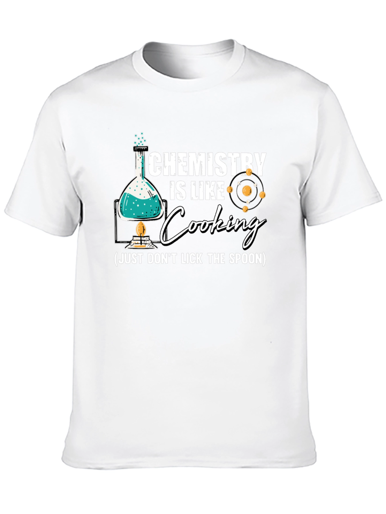 Black Chemistry is Like Cooking Funny T-Shirt view 10