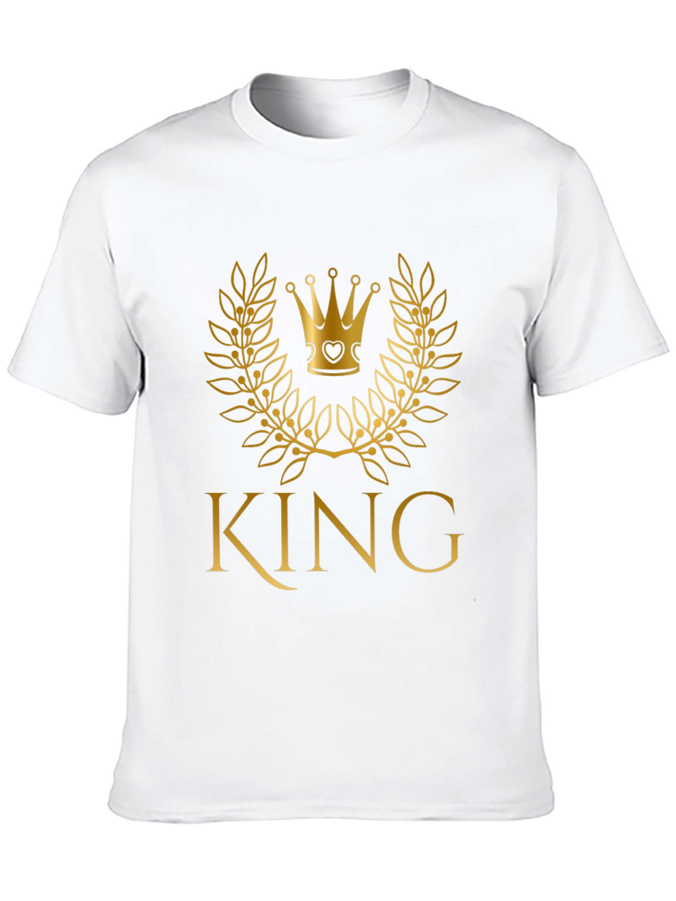 Black King Crown Graphic T-Shirt view 10