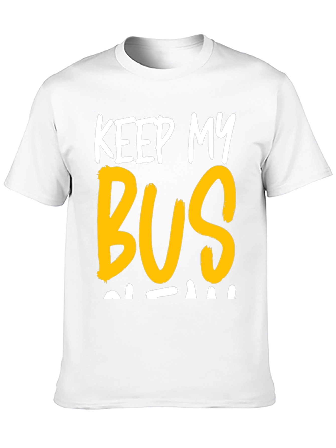 Black Keep My Bus Clean Graphic Tee view 10