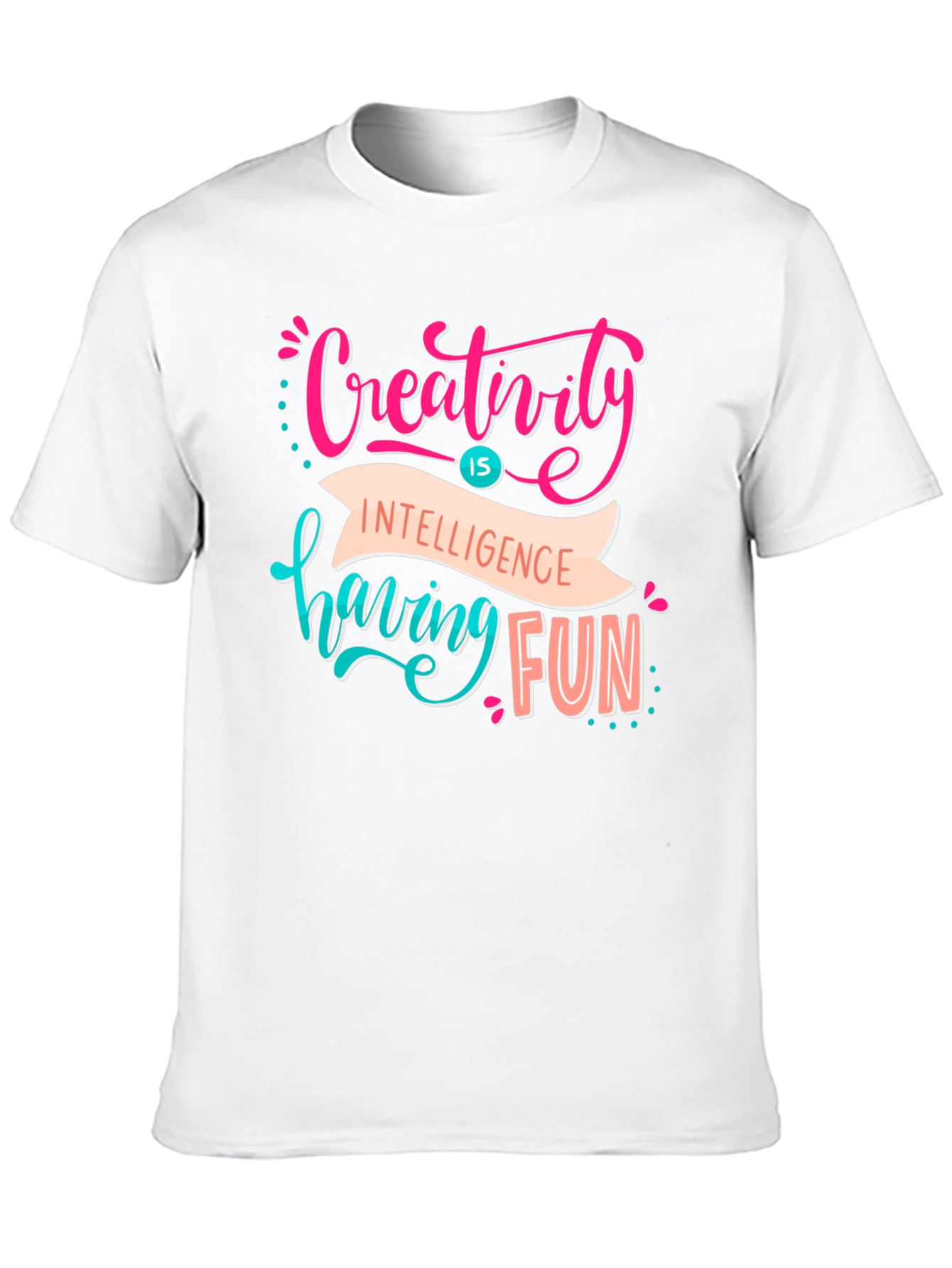 Black Creativity T-Shirt - Fun, Stylish Design view 10