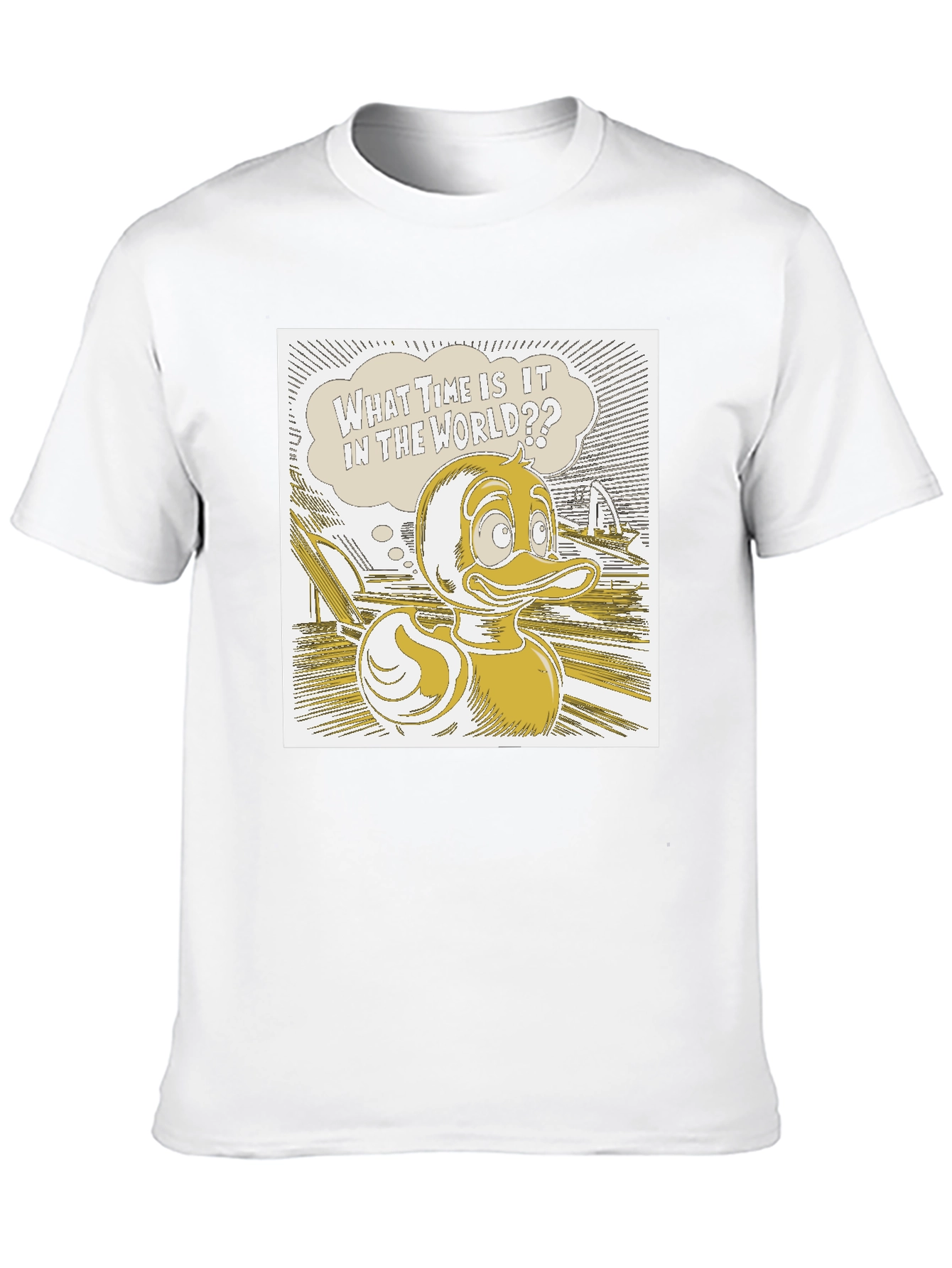 Black Duck Time T-Shirt: What Time is it in the World? view 10