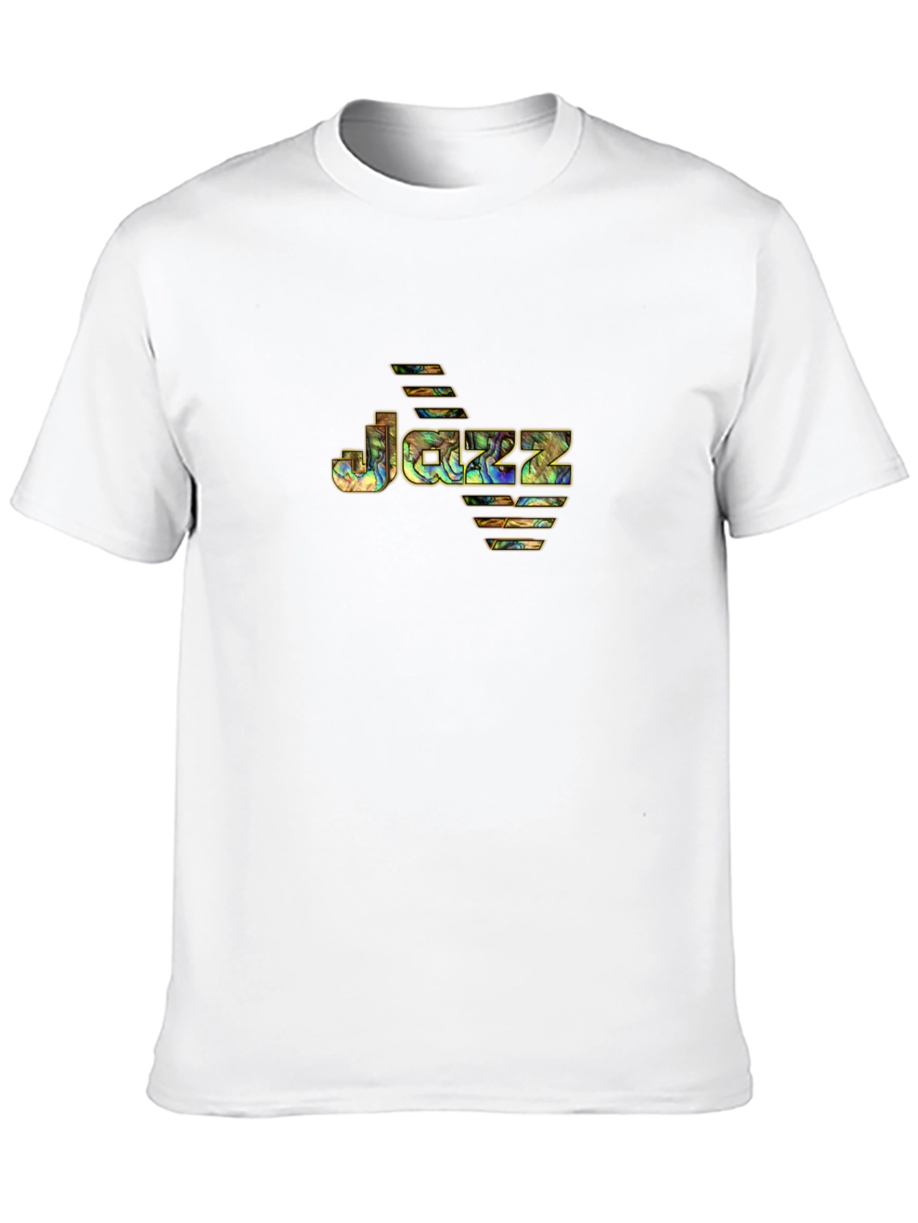 Black Jazz Music Graphic T-Shirt - Black view 10