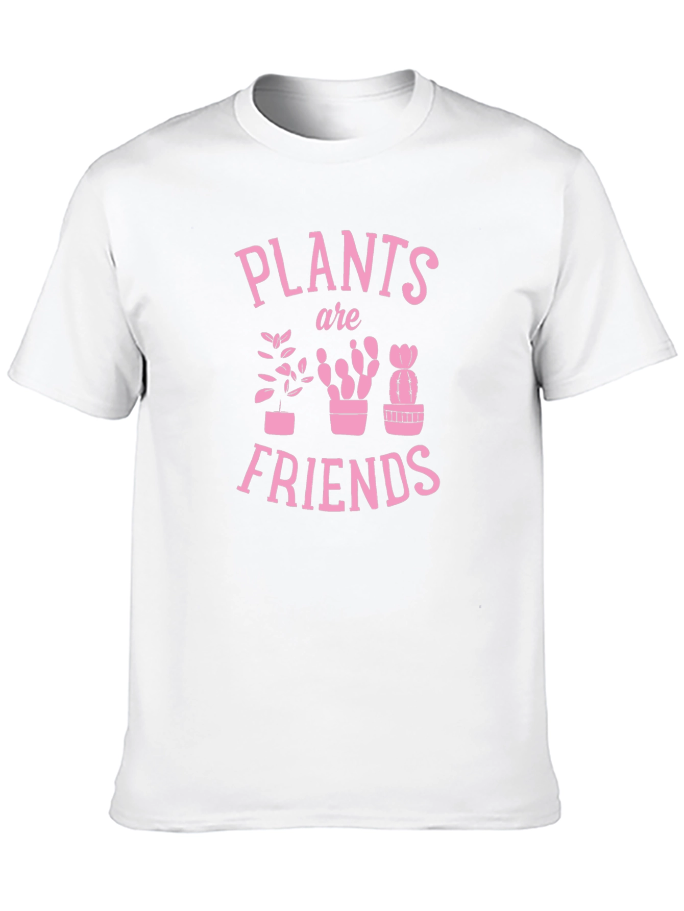 Black Plants Are Friends Graphic Tee - Black T-Shirt view 10