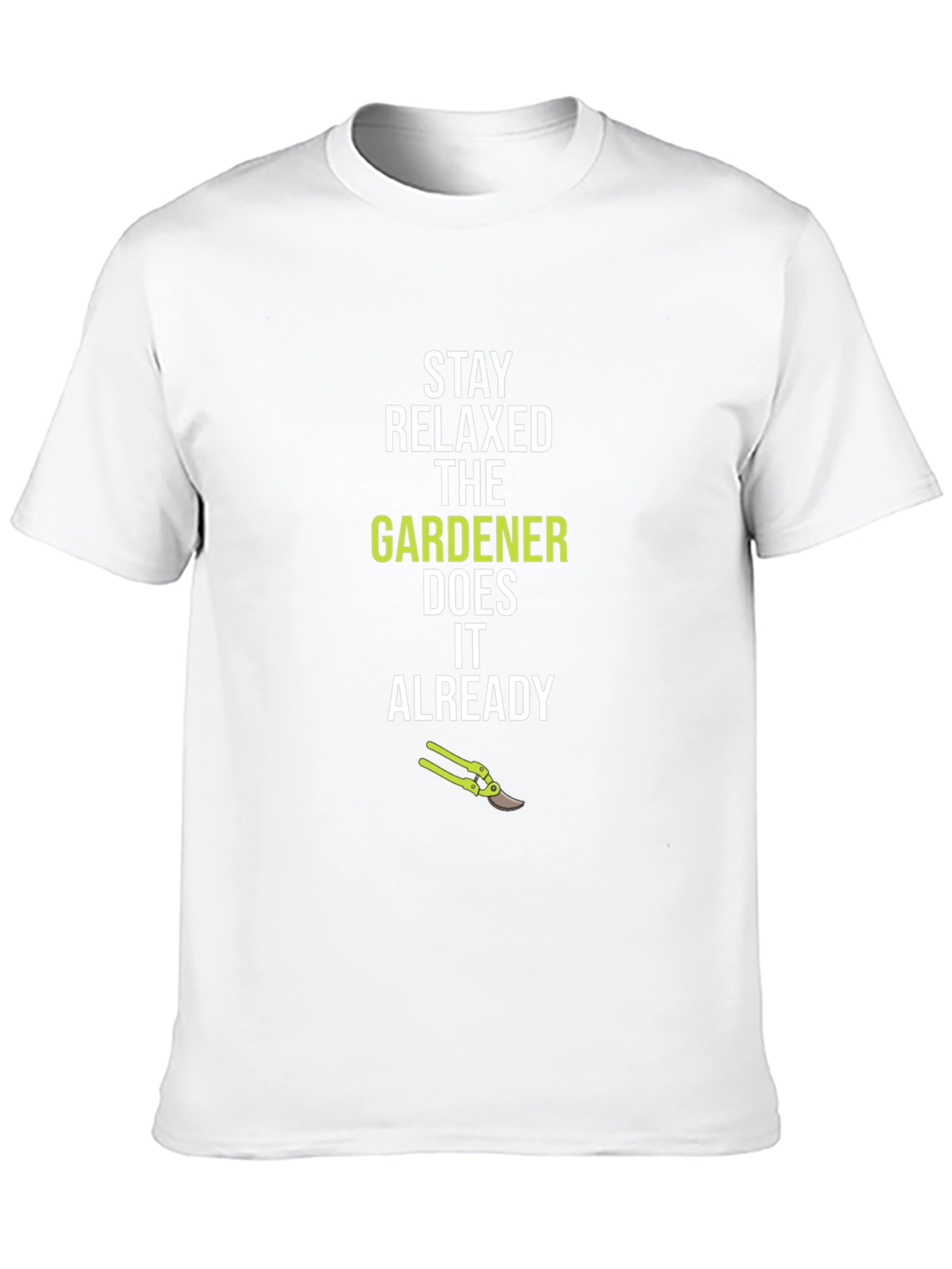 Black Relaxed Gardener T-Shirt view 10