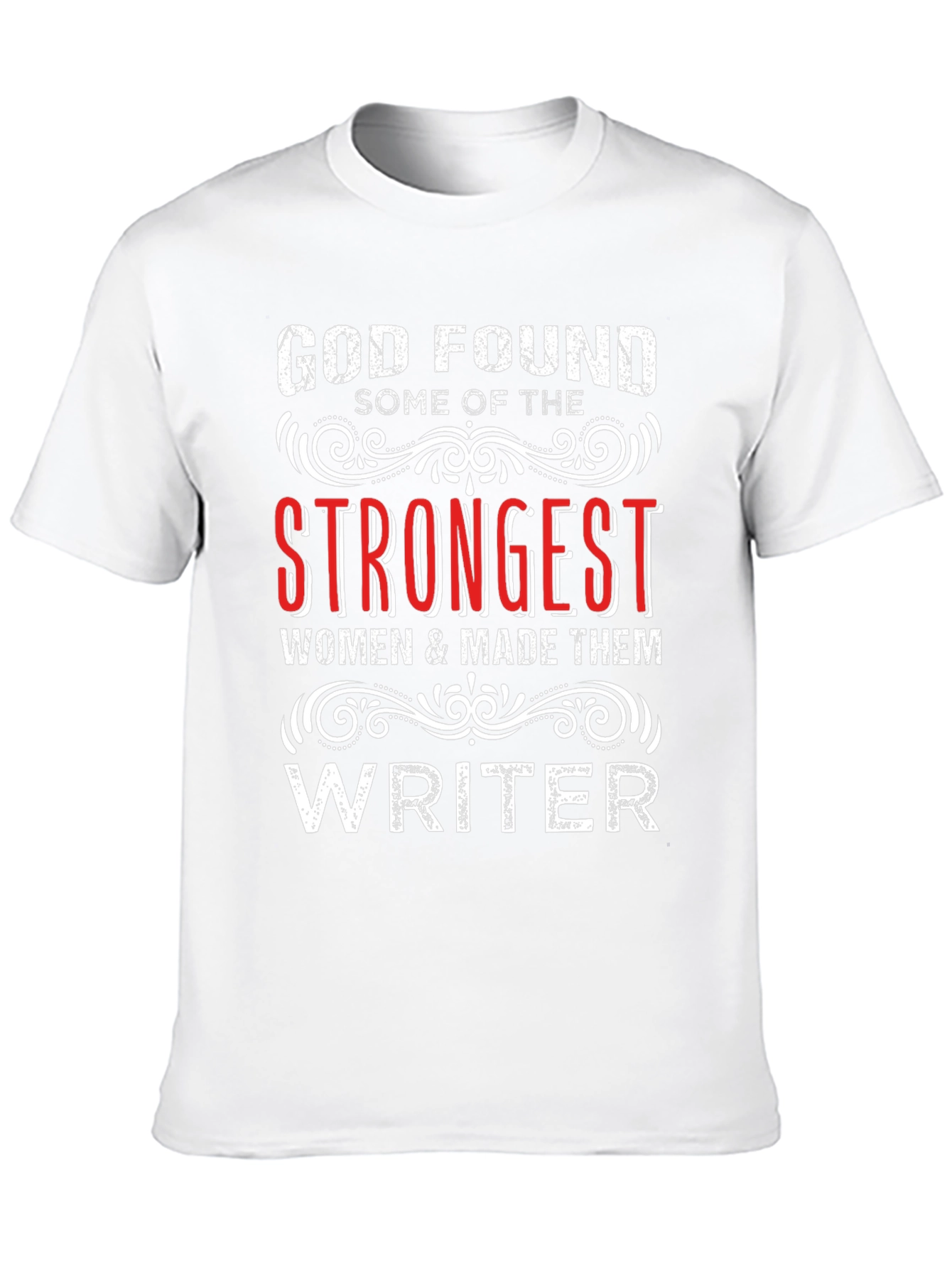 Black God Found Strongest Women Writer T-Shirt view 10