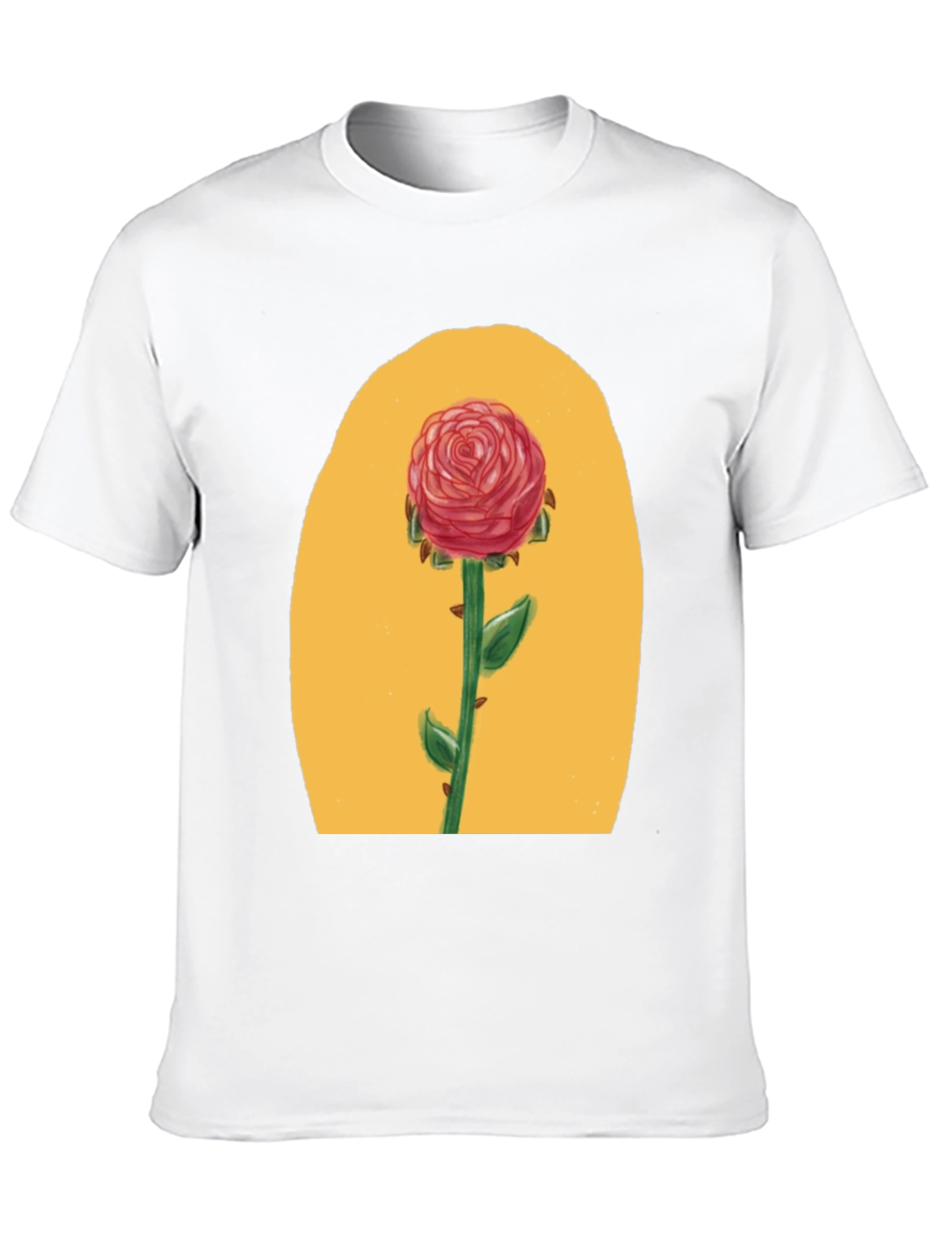 Black Rose Graphic Tee - Beauty & Beast Inspired view 10