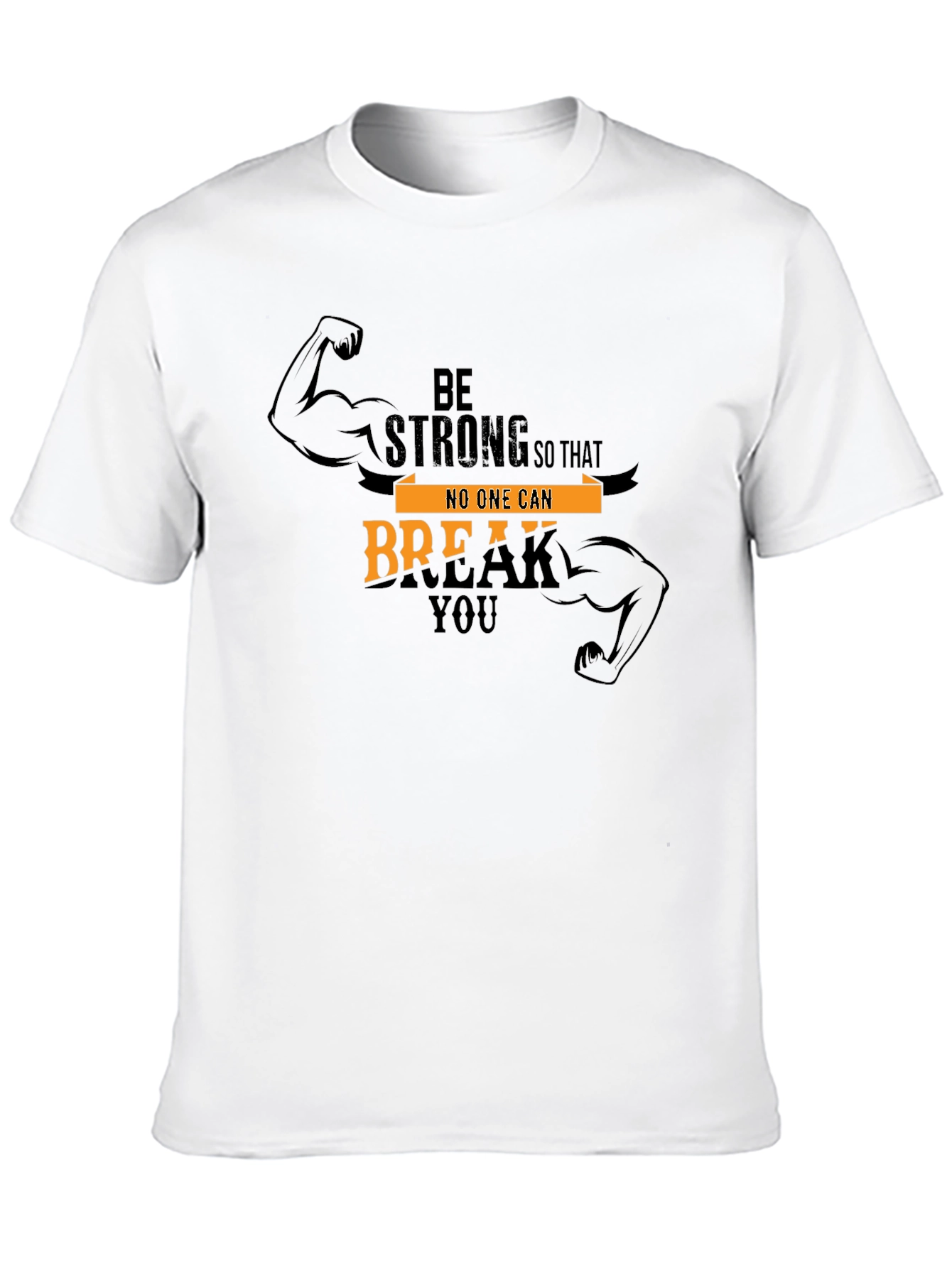 Black Be Strong T-Shirt view 10