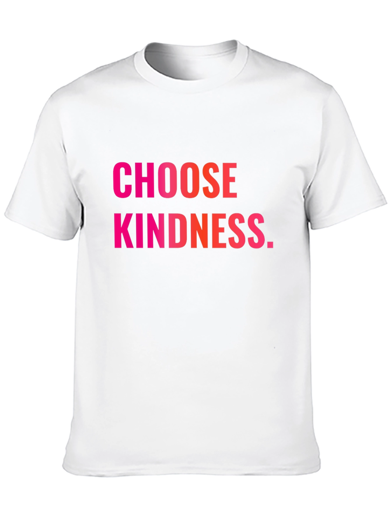Black Choose Kindness Black Graphic T-Shirt view 10