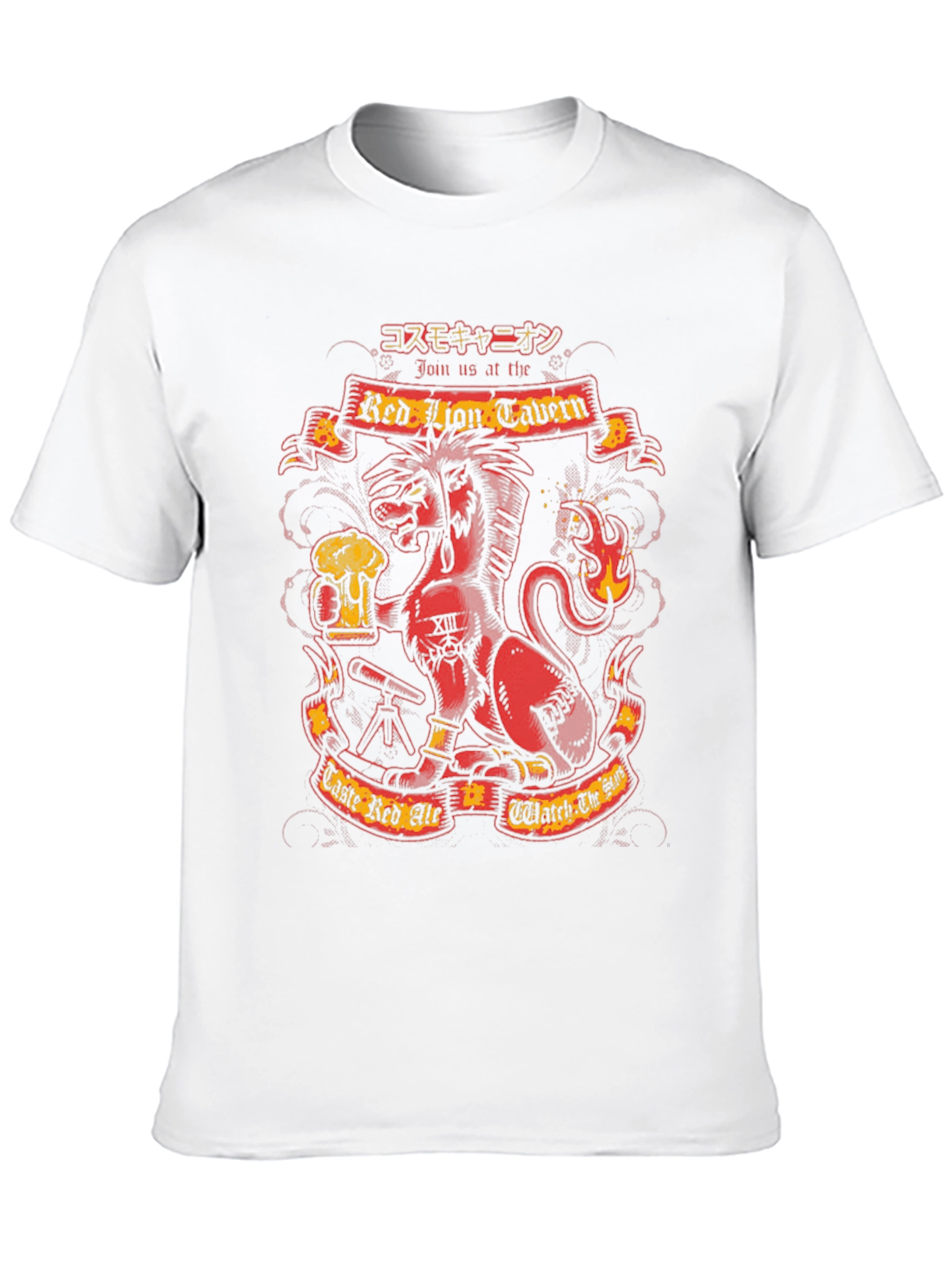 Black Red Lion Tavern Graphic Tee view 10
