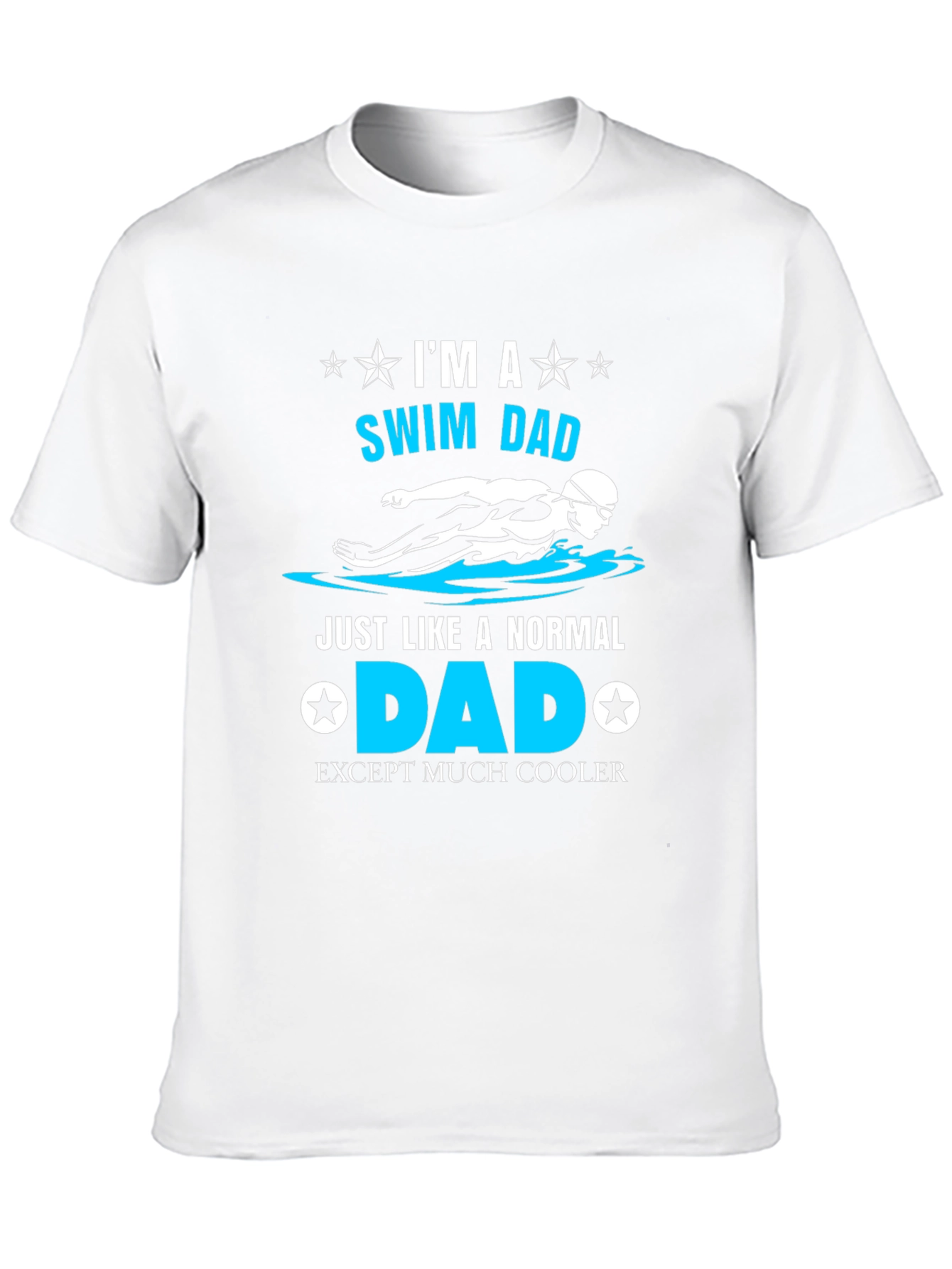 Swim Dad T-Shirt - Cool Father's Day Gift - 10