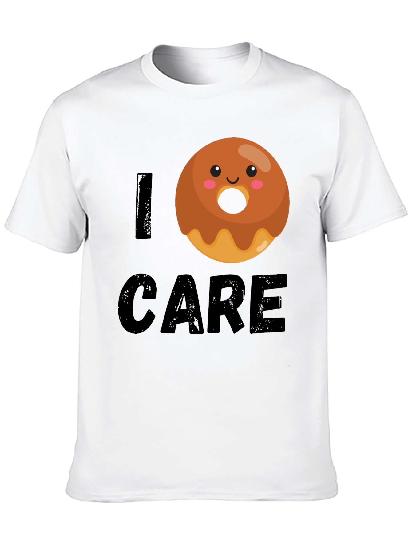 Black I Donut Care Graphic Tee view 10