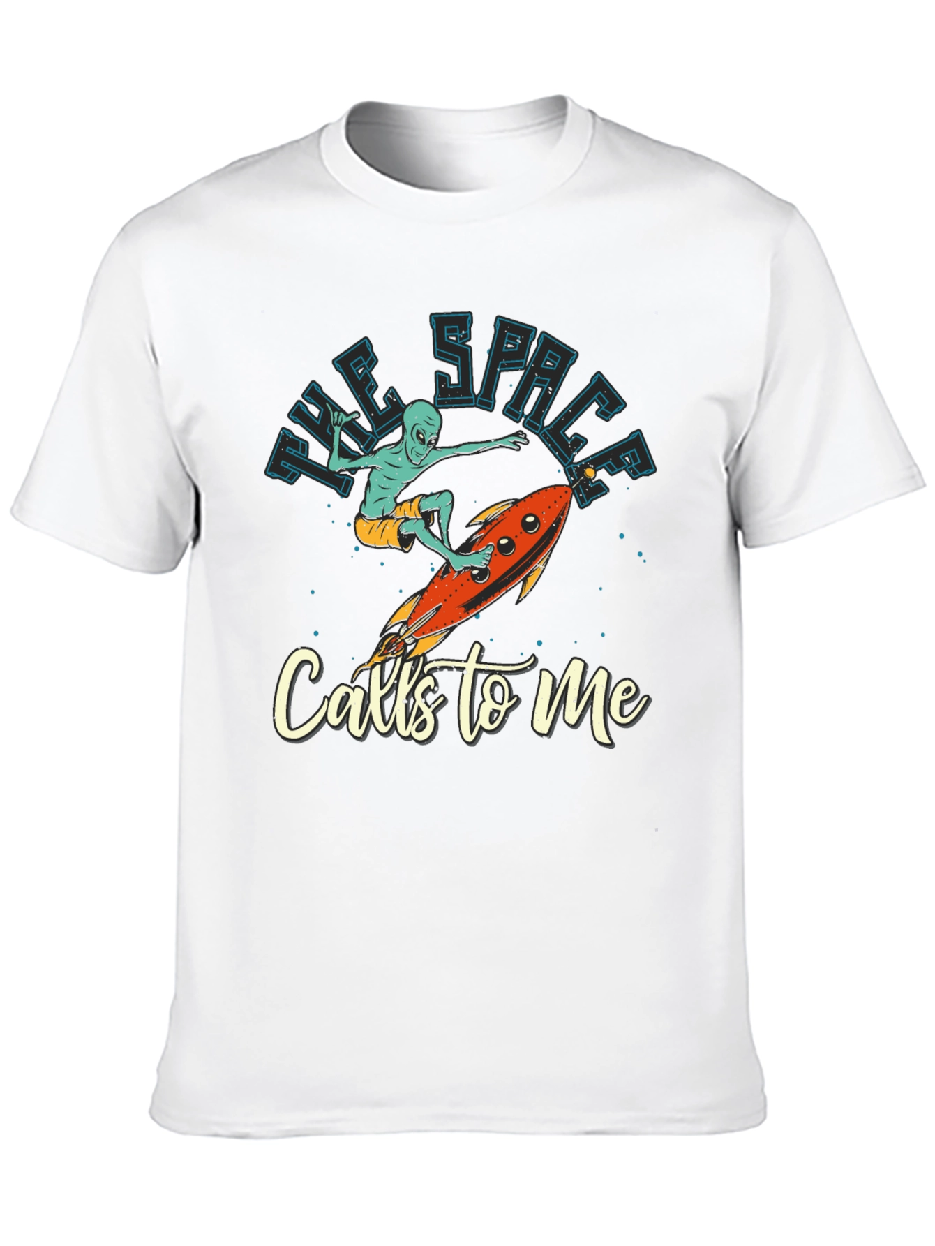 Alien Surfer T-Shirt - The Space Calls To Me - 10