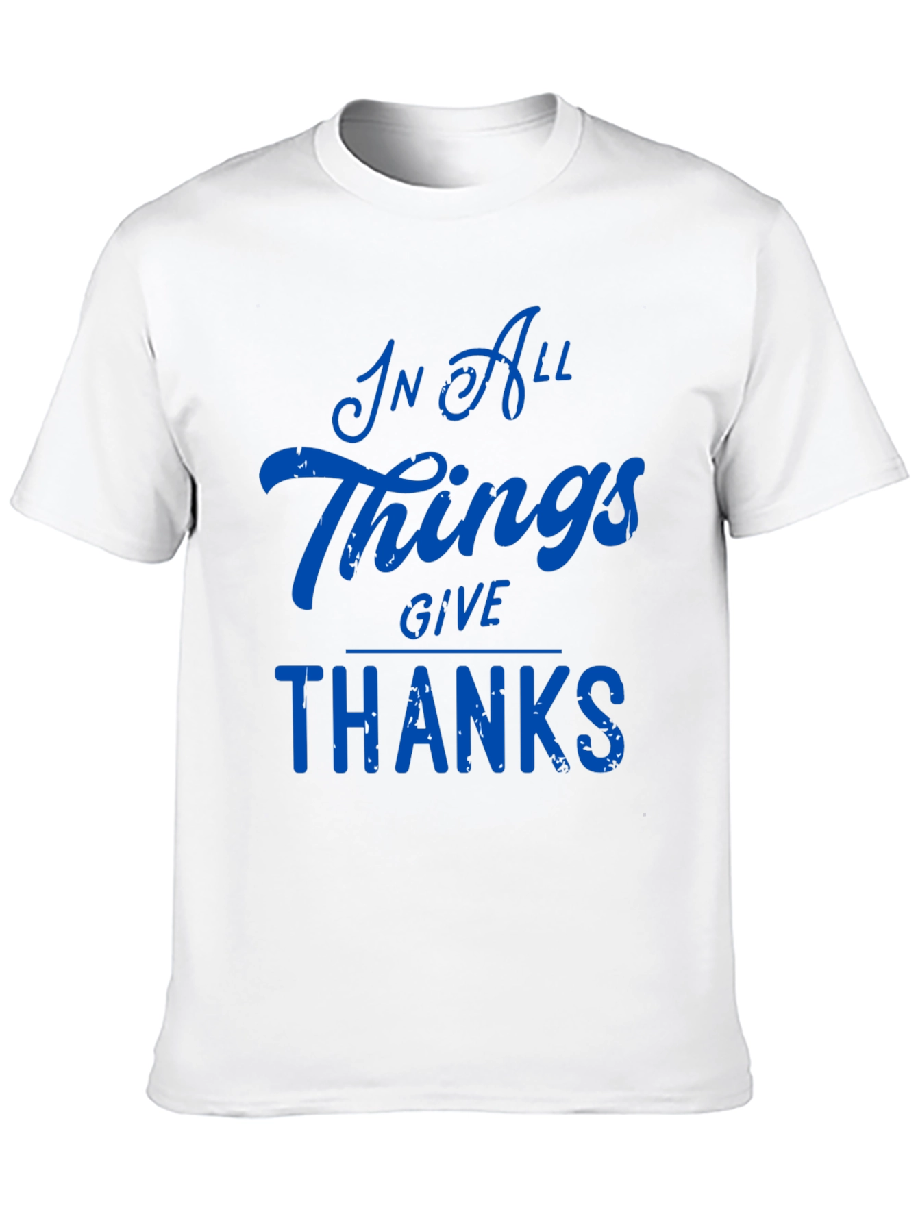 Black In All Things Give Thanks Tee view 10