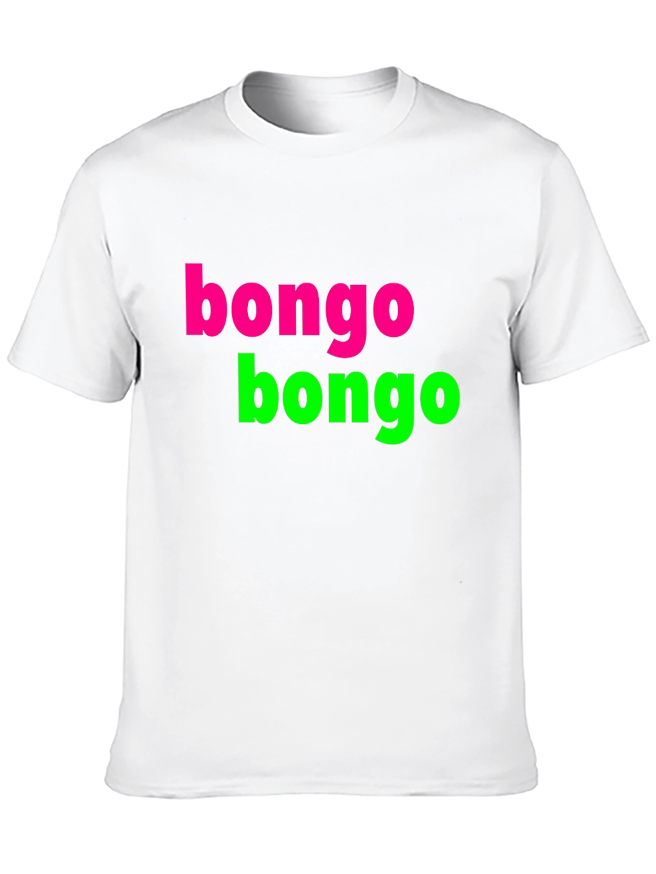 Black Bongo Bongo T-Shirt - Funky Retro Design view 10