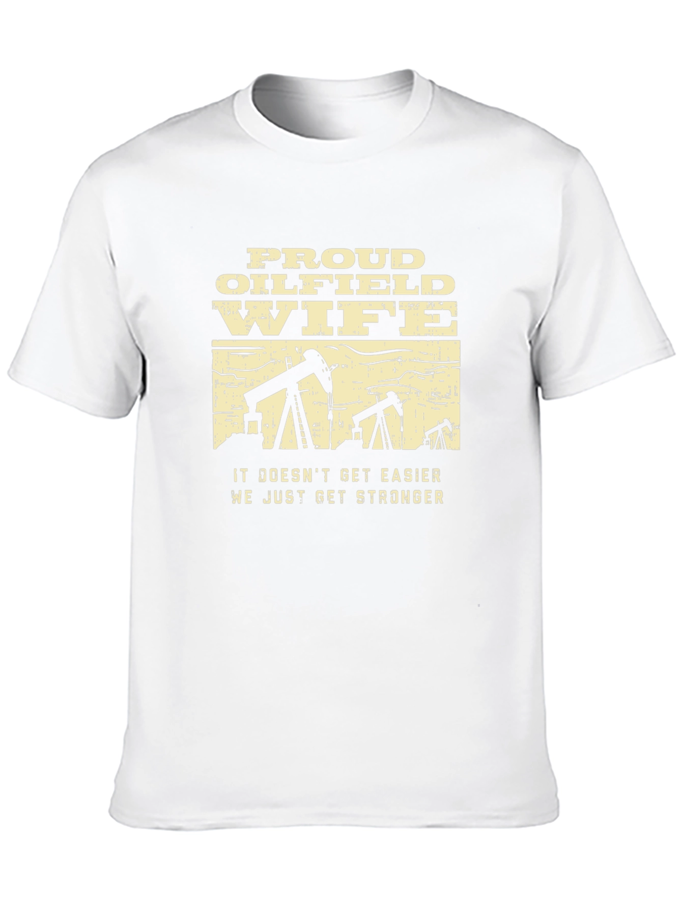 Proud Oilfield Wife Graphic Tee - Black - 10
