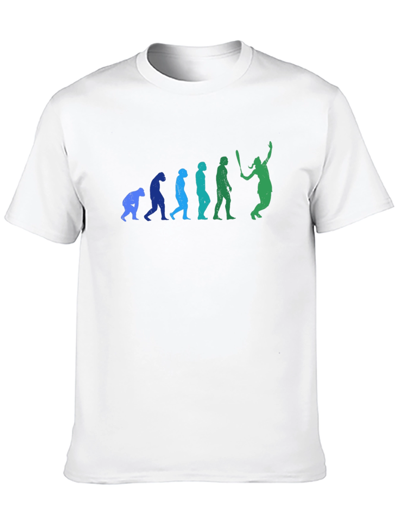 Black Evolution of Baseball T-Shirt - Funny Graphic Tee view 10