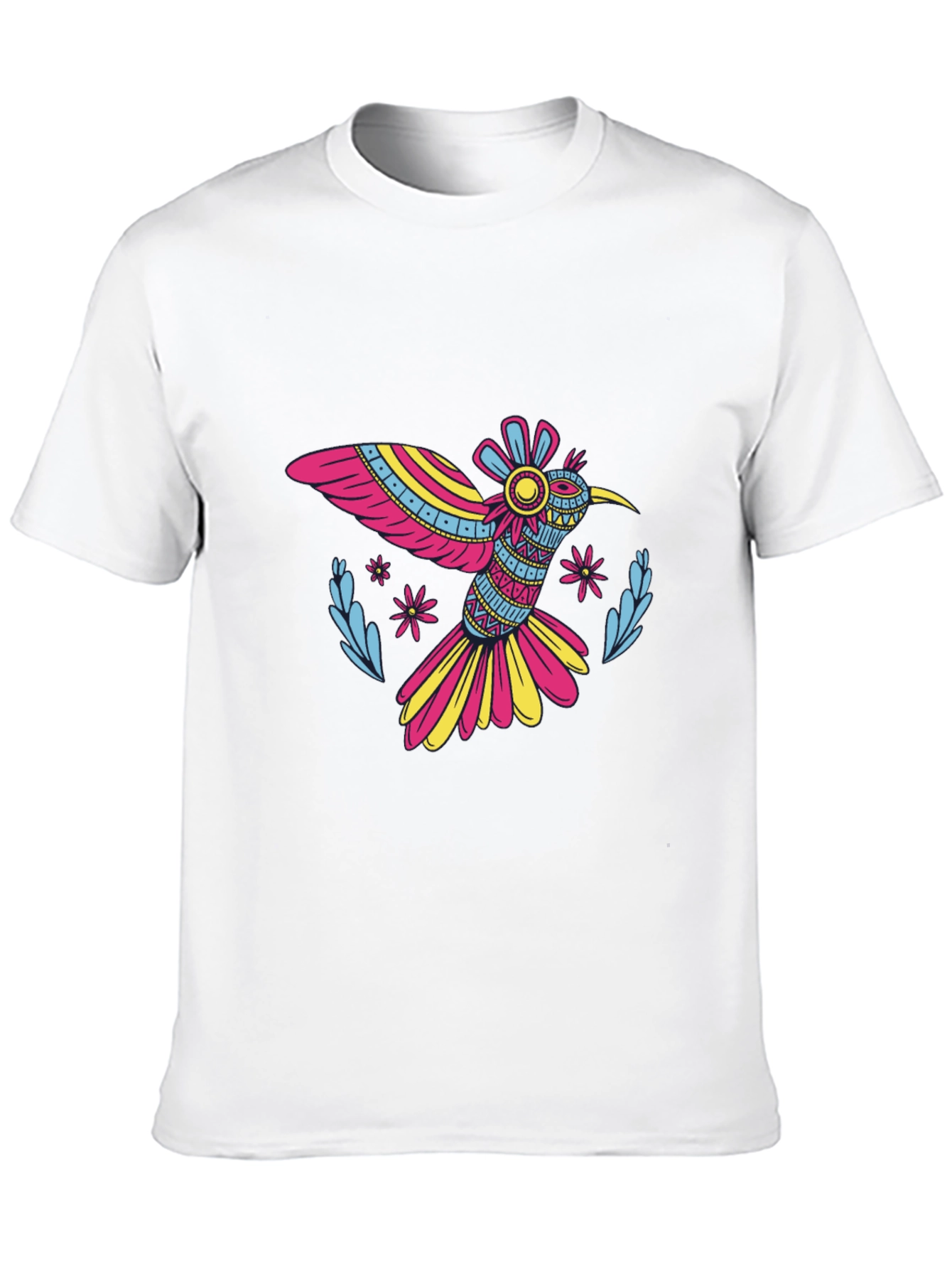 Black Hummingbird Graphic T-Shirt - Vibrant & Stylish! view 10