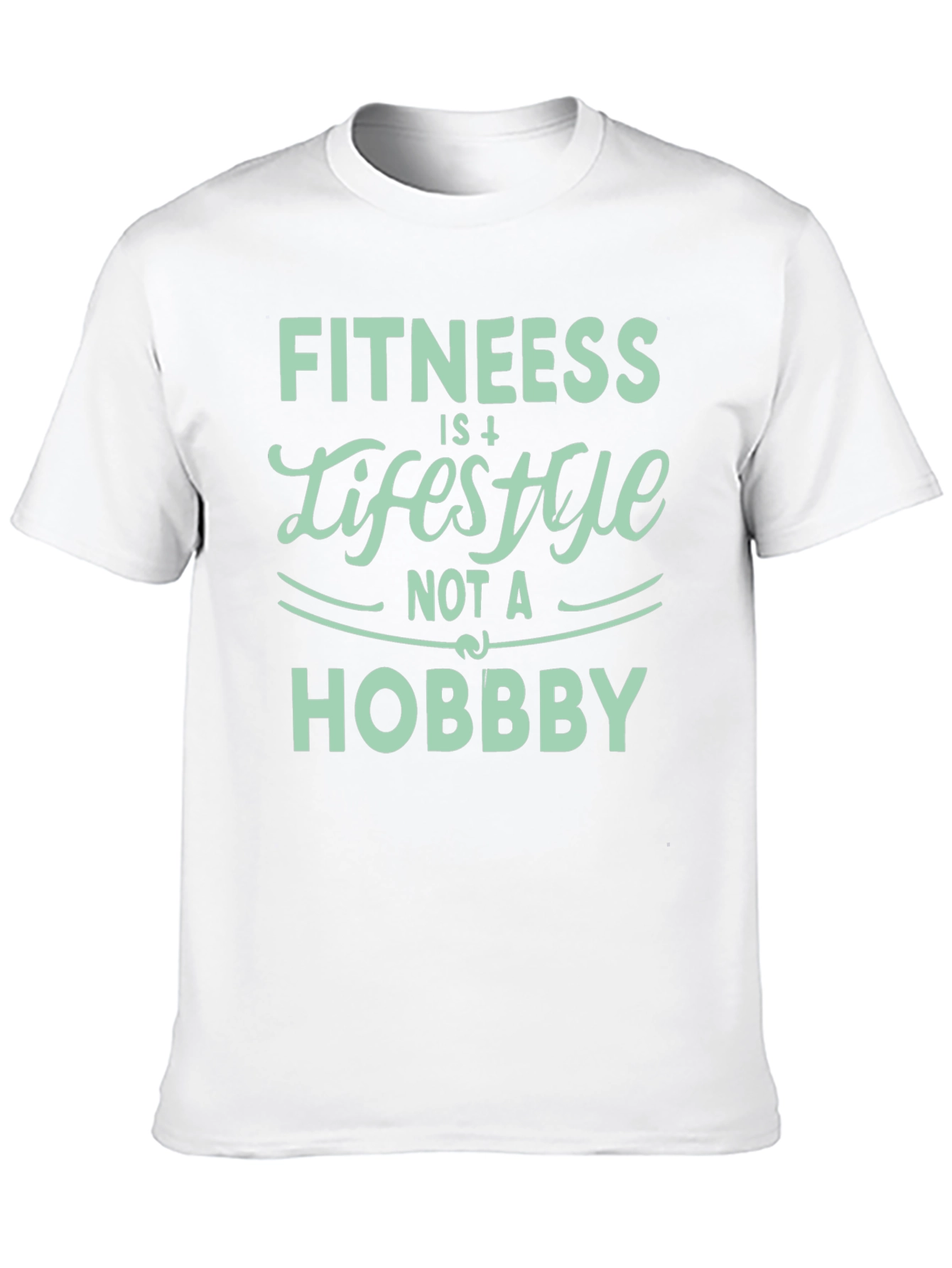 Black Fitness Lifestyle Graphic Tee - Motivation Shirt view 10