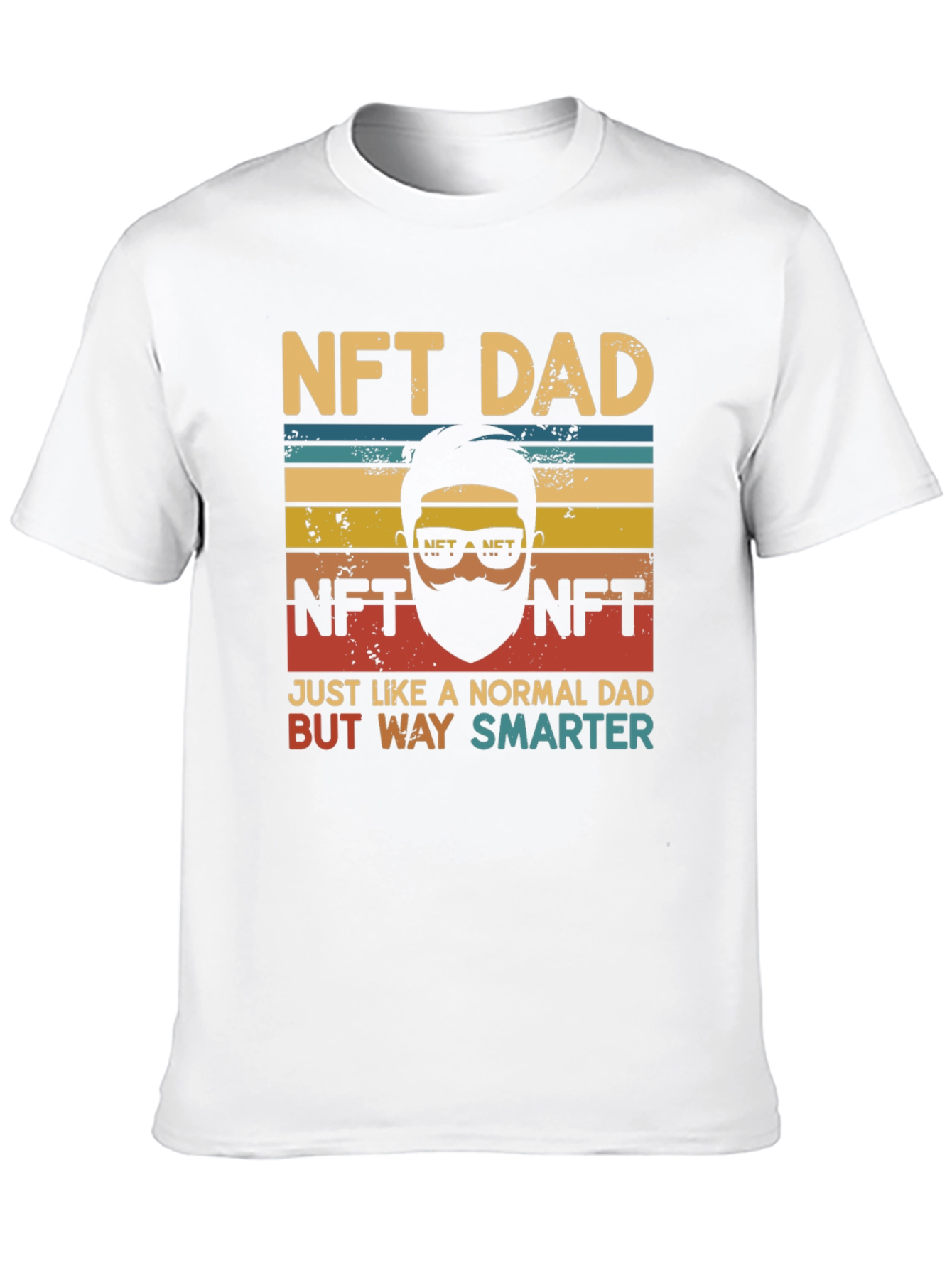 Black NFT Dad Graphic T-Shirt view 10