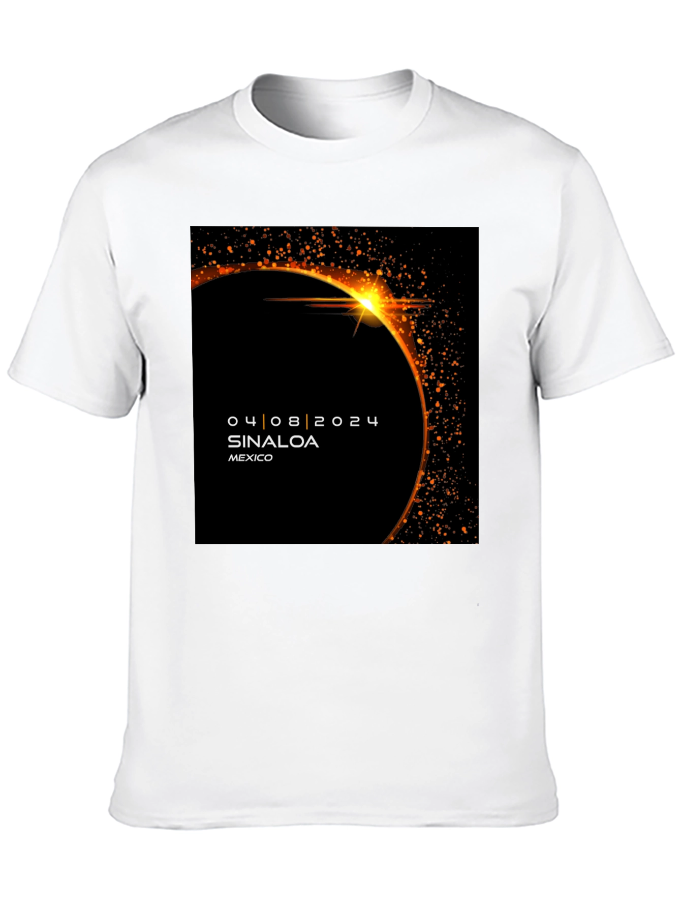 Sinaloa Mexico 2024 Eclipse T-Shirt - 10