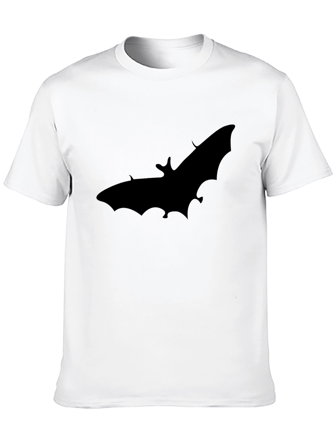 Black Bat Graphic Black T-Shirt - Halloween Tee view 10