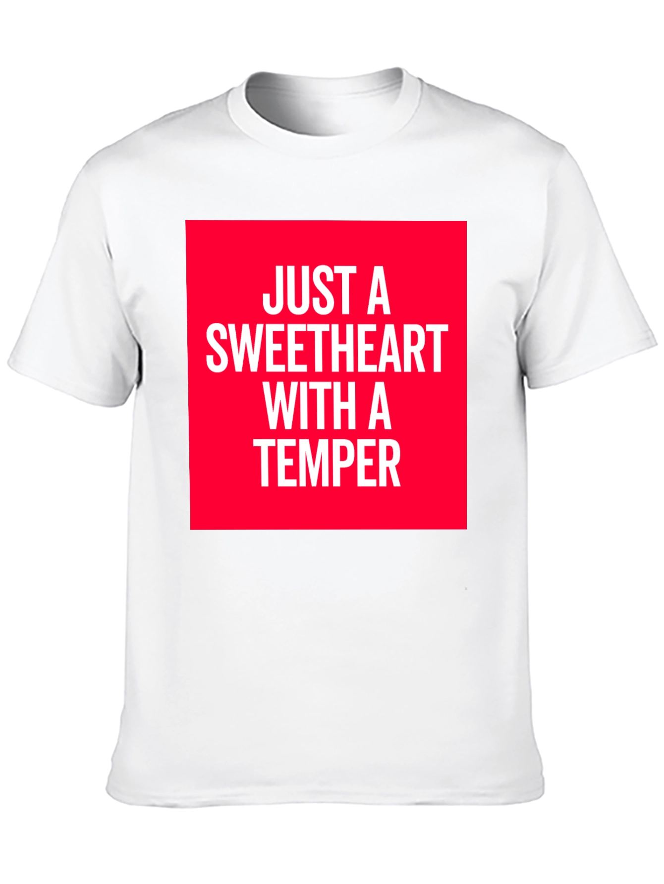 Black Sweetheart With A Temper Graphic T-Shirt view 10