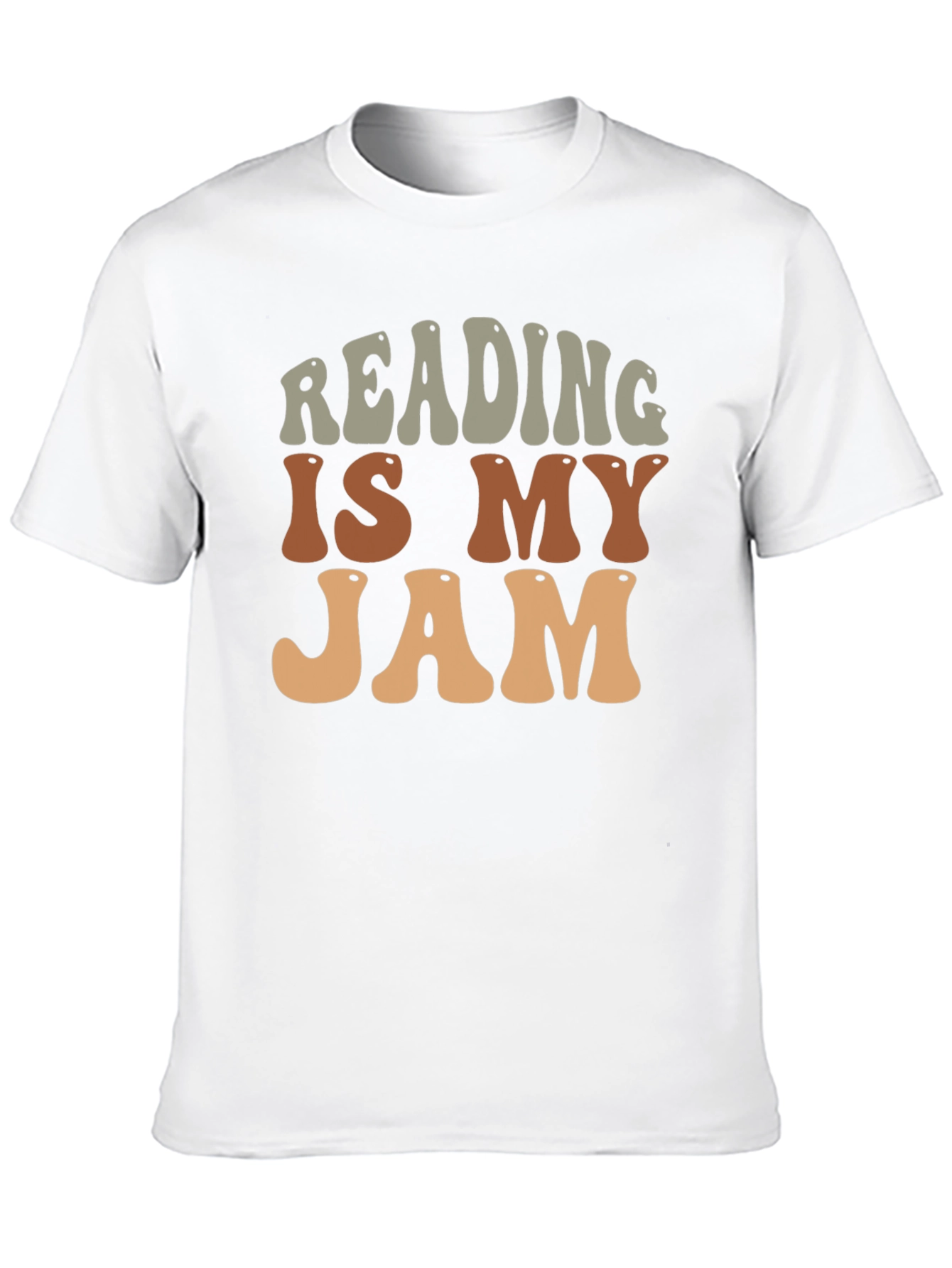 Black Reading Is My Jam Retro Graphic Tee view 10