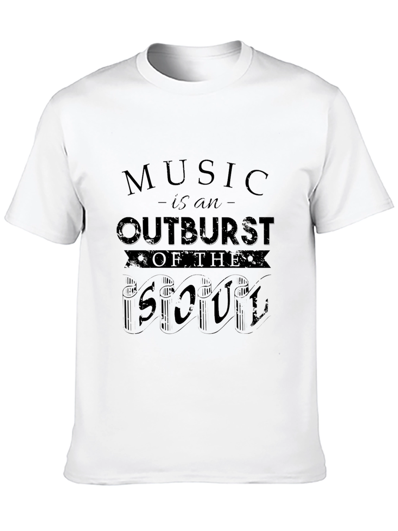 Black Music Is An Outburst Of The Soul Graphic T-Shirt view 10