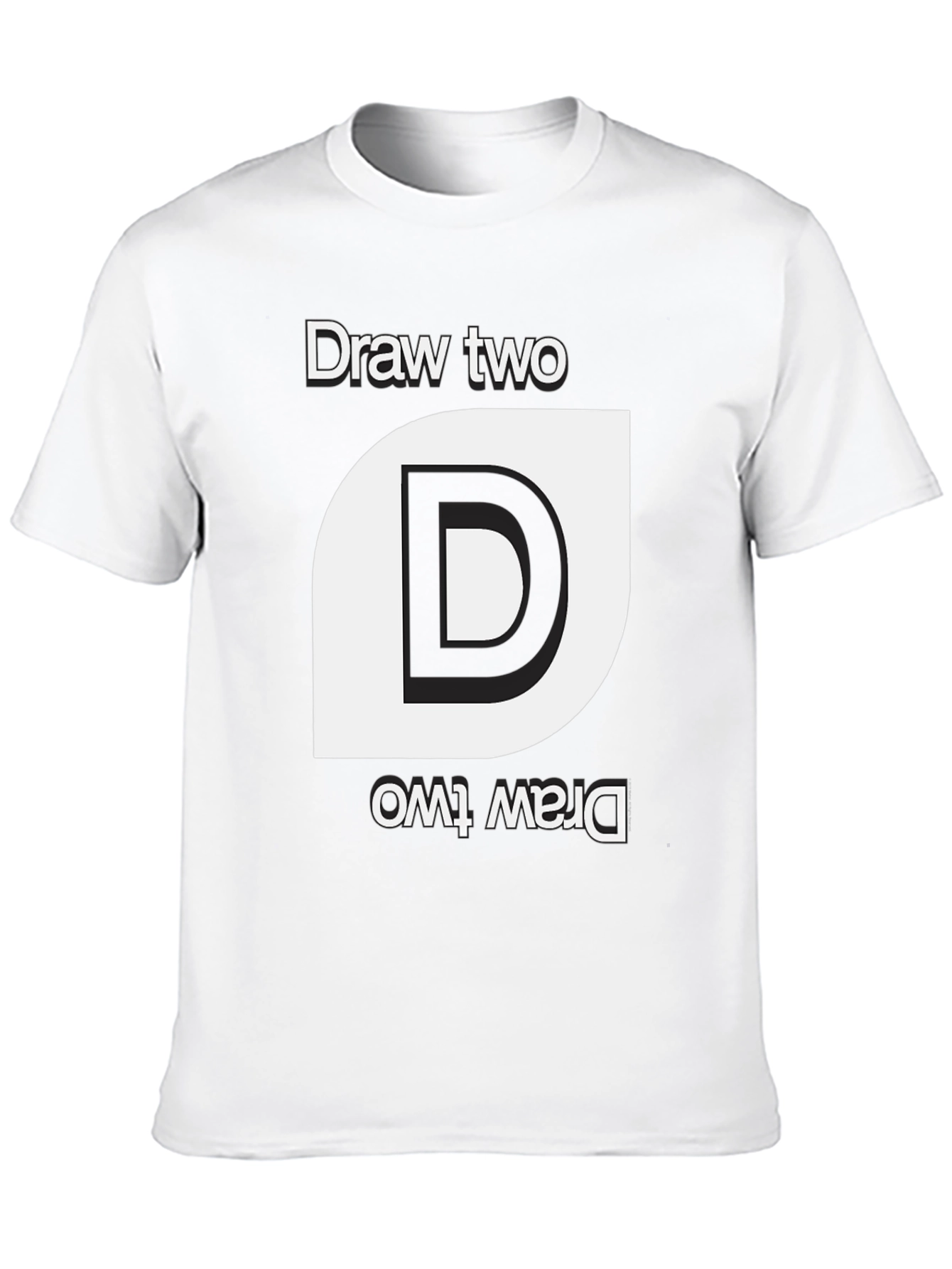 Black Draw Two Reversible T-Shirt view 10