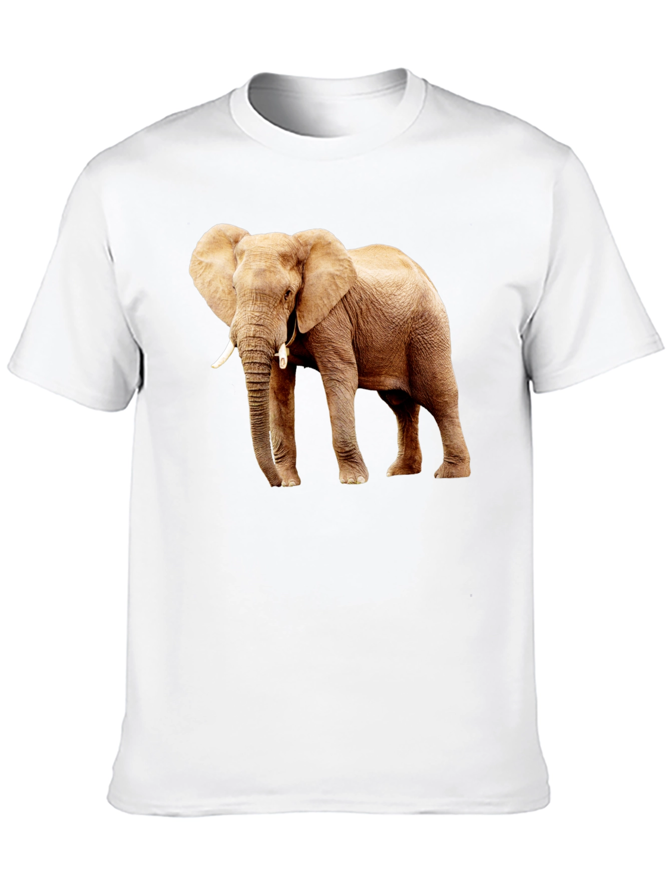 Black Elephant Graphic Print T-Shirt view 10