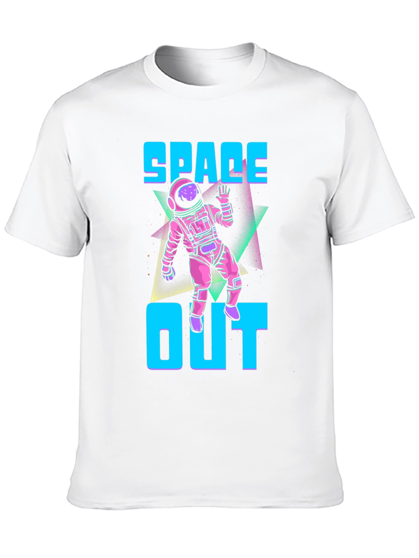 Black Space Out Graphic T-Shirt view 10