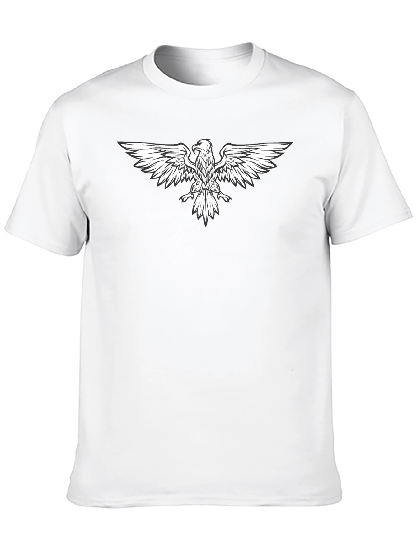 Black Black Eagle Graphic Tee - Mens Short Sleeve view 10