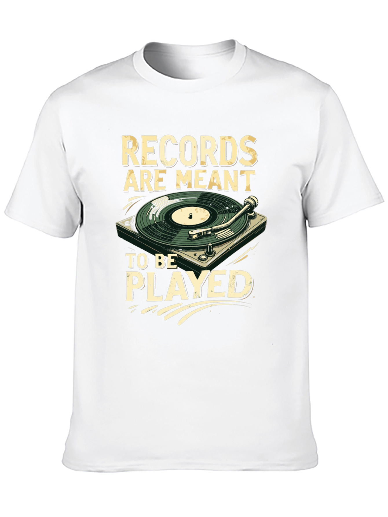 Black Records Are Meant To Be Played T-Shirt view 10