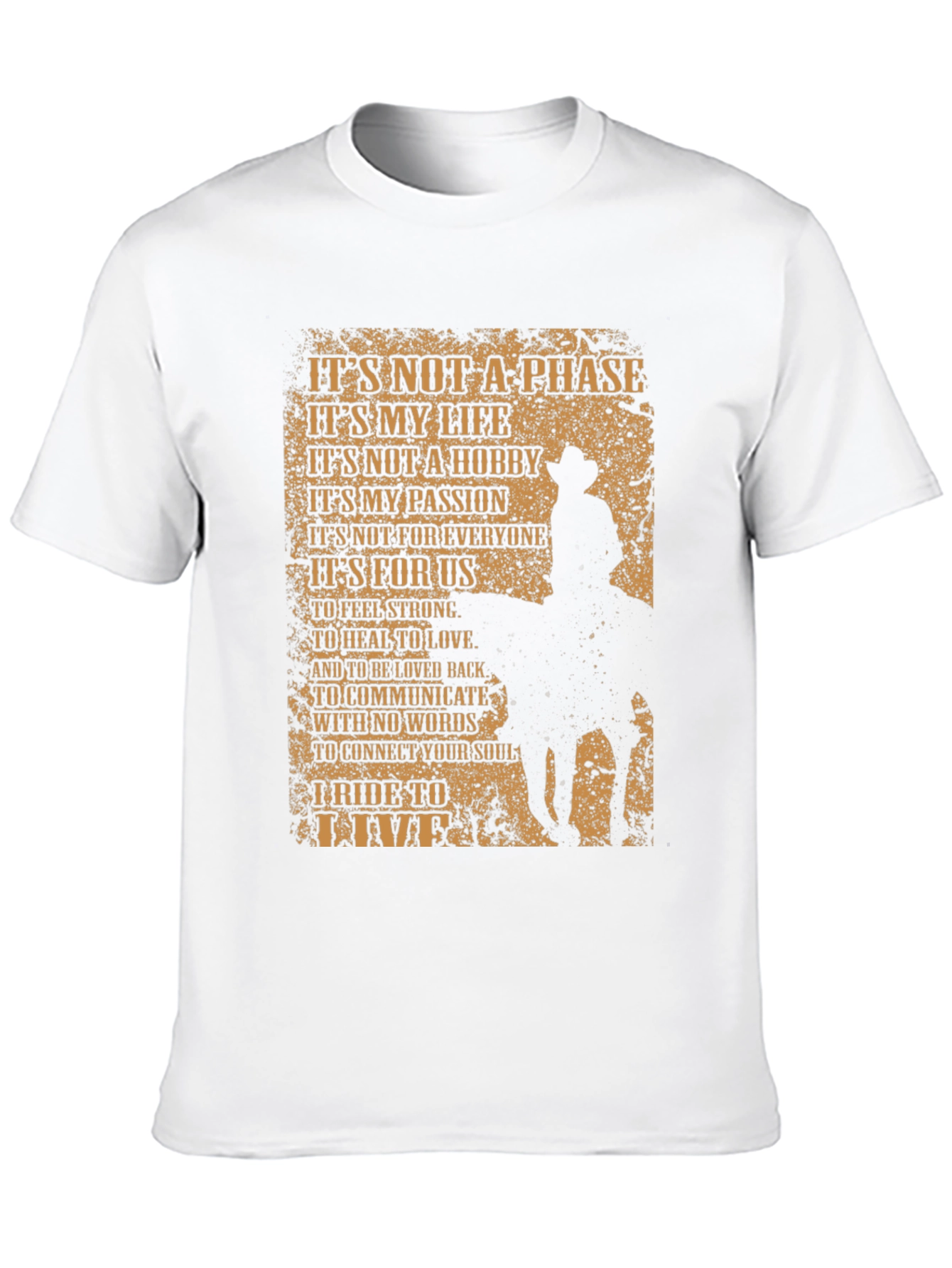 Black Cowboy Spirit Graphic T-Shirt - Ride to Live view 10