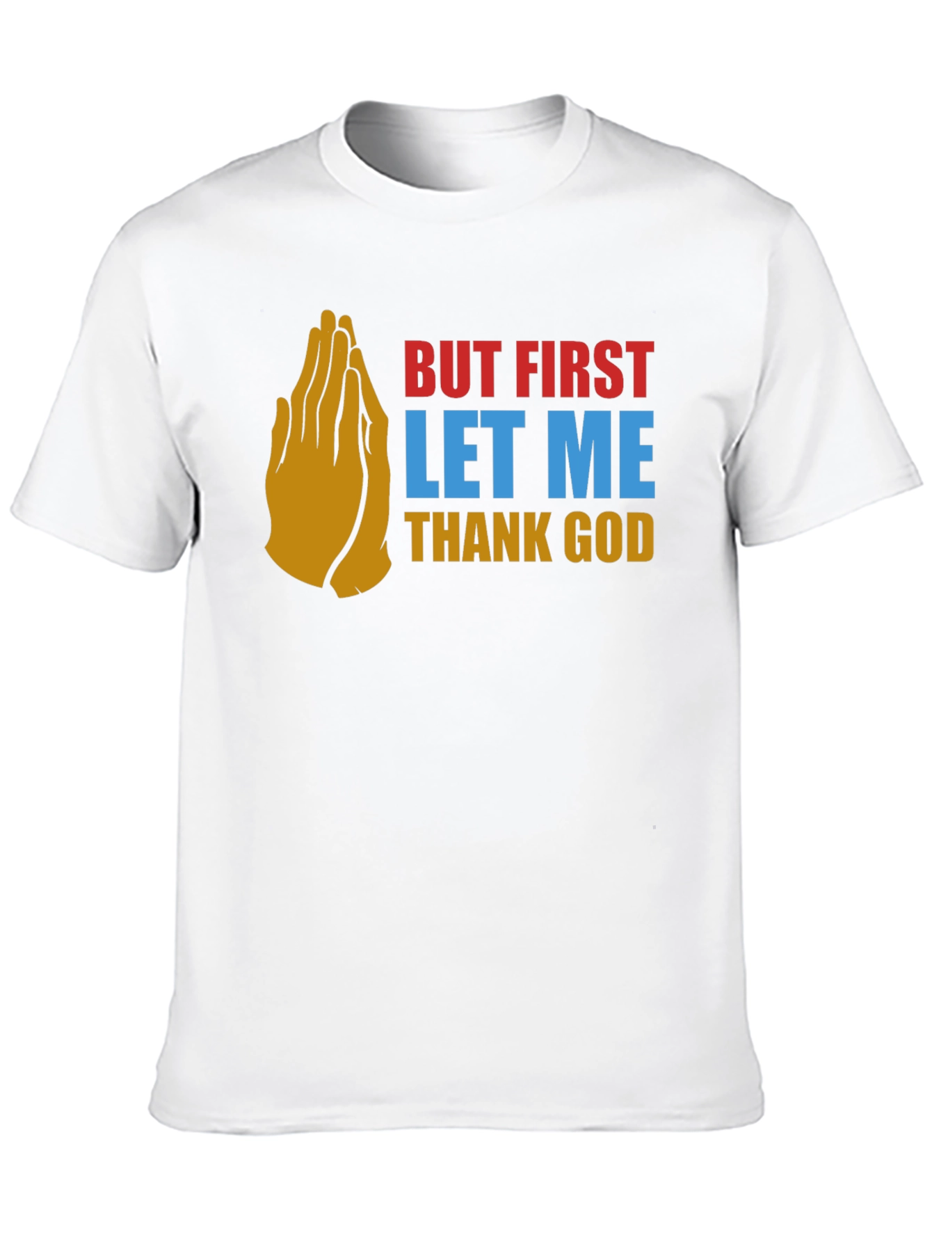 Black But First Thank God Graphic Tee view 10