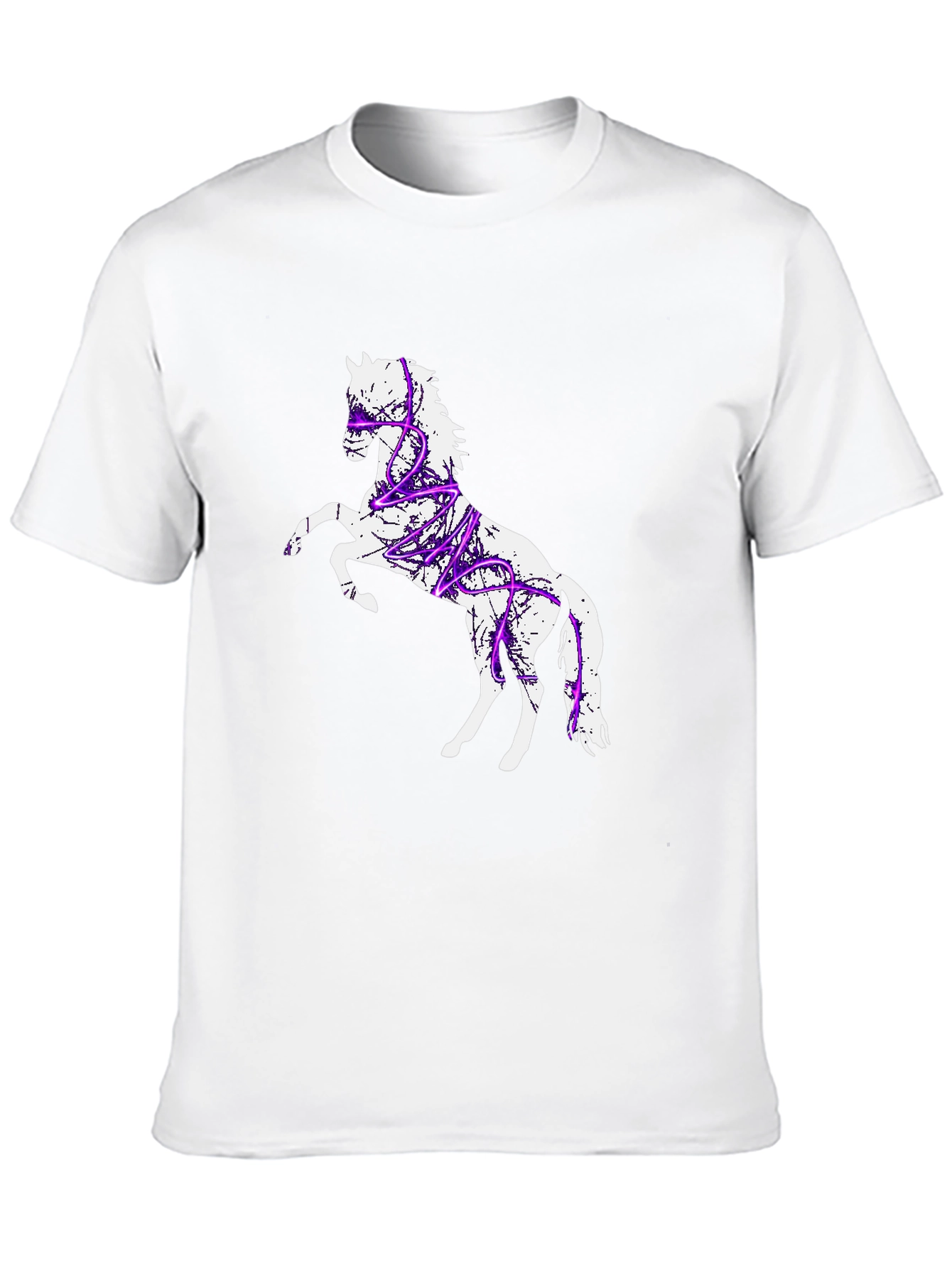 Black Horse Graphic T-Shirt - Black view 10