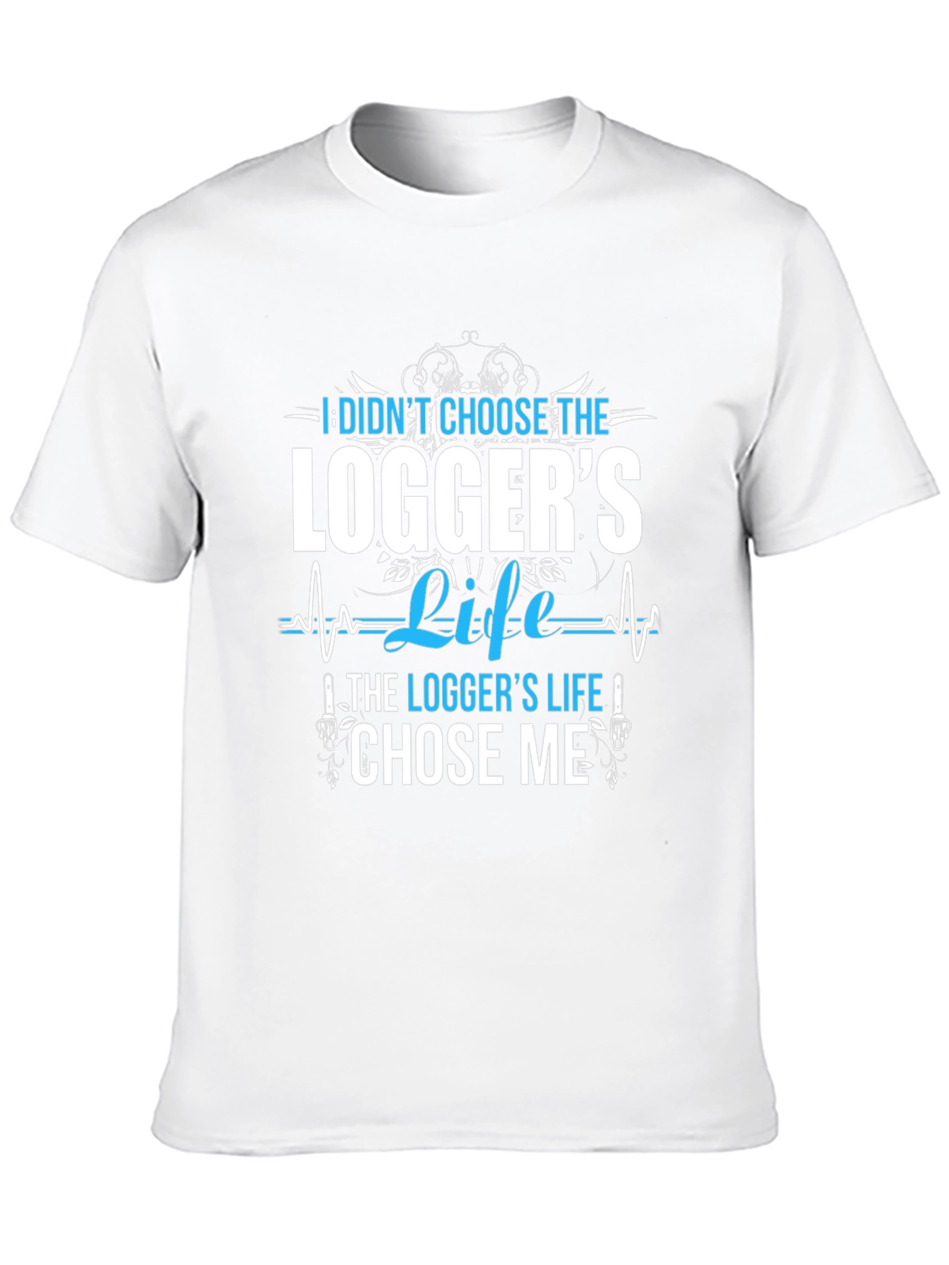 Black Logger's Life Graphic Tee - Black T-Shirt view 10