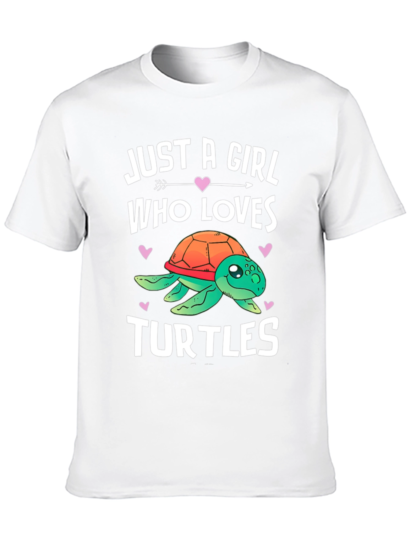 Black Girl Who Loves Turtles Black T-Shirt view 10
