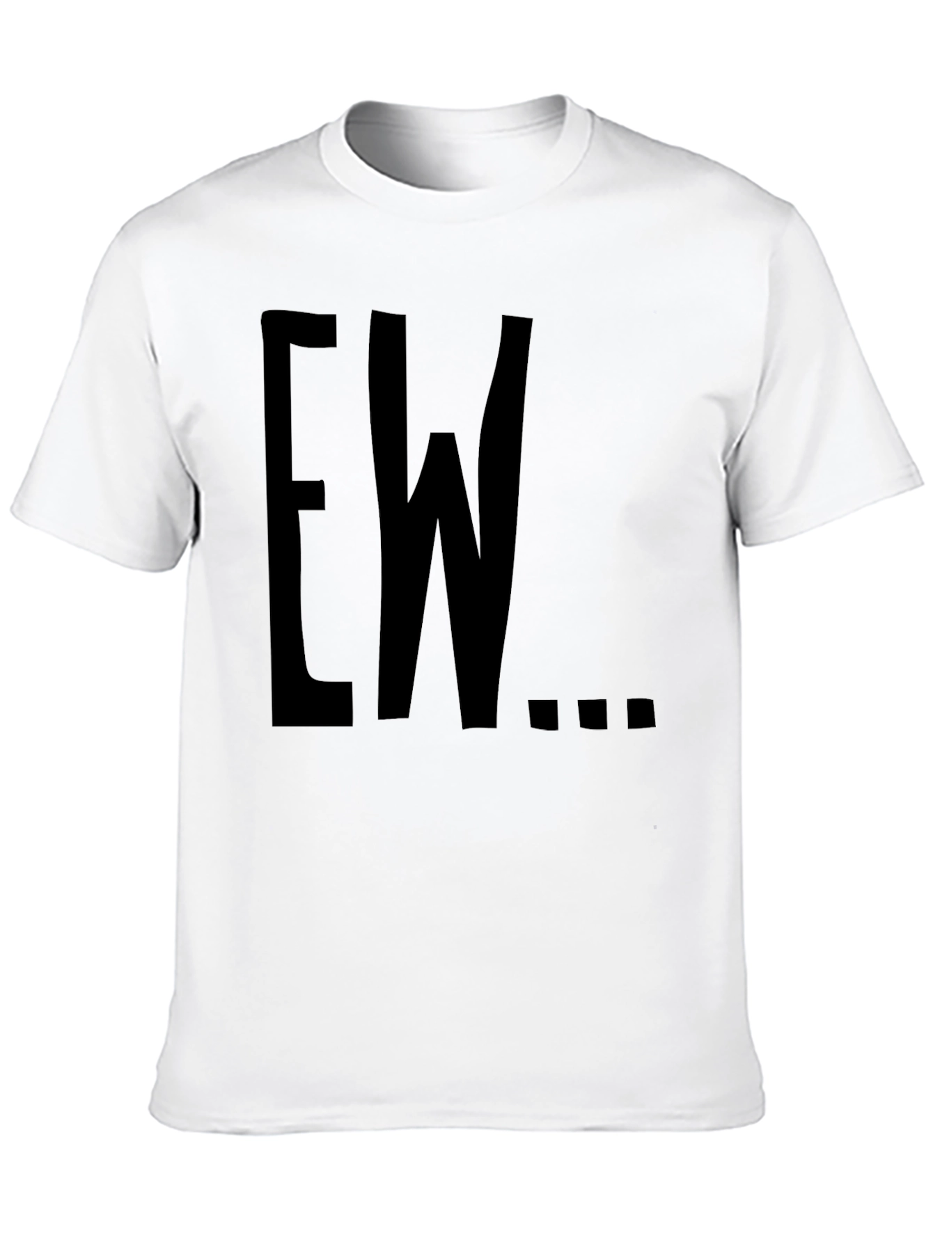 Black Ew Graphic T-Shirt - Casual Style view 10