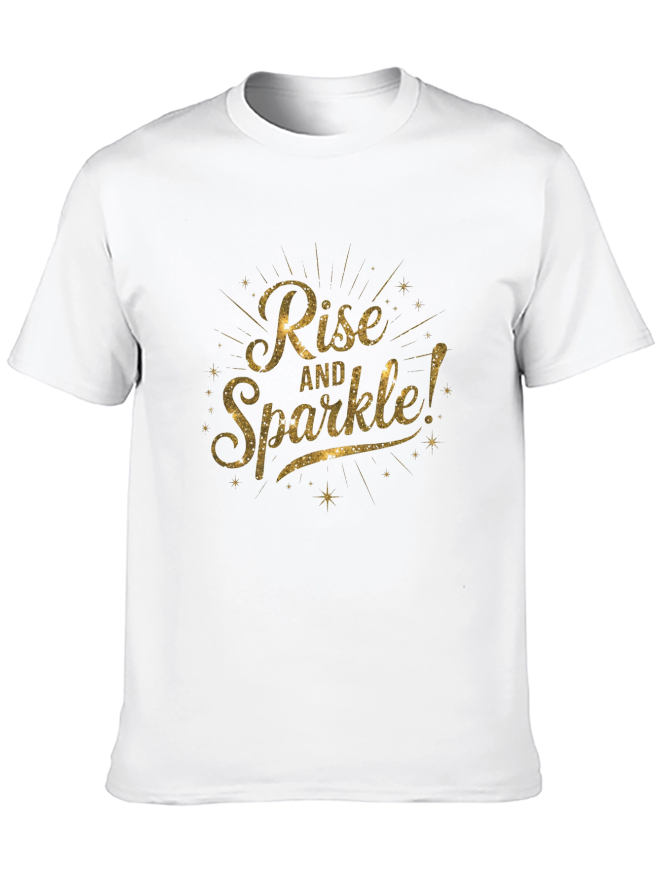 Black Rise and Sparkle Graphic T-Shirt view 10