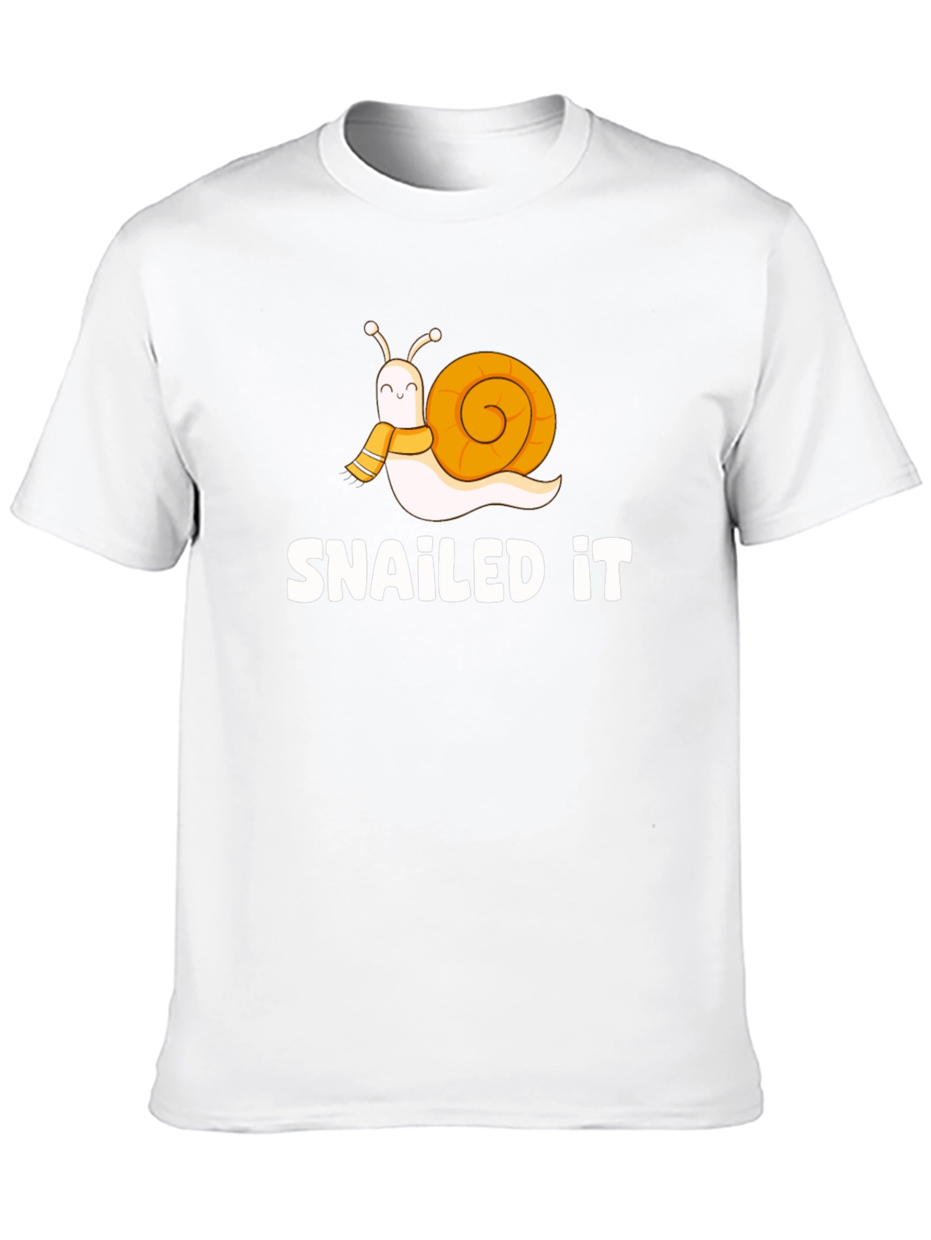 Black Snailed It T-Shirt Funny Snail Graphic Tee view 10