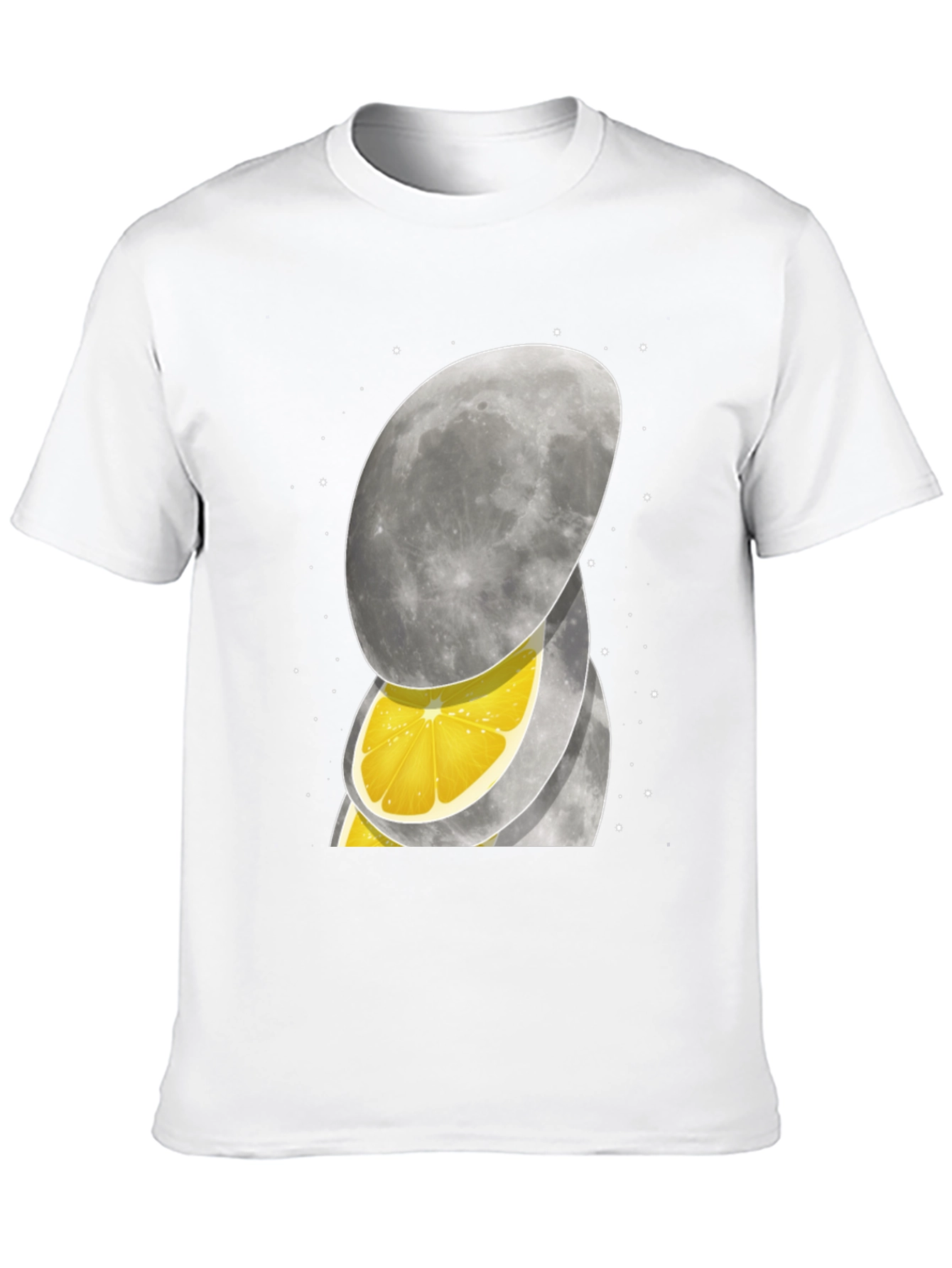Black Lemon Moon Graphic Tee - Unique Design! view 10