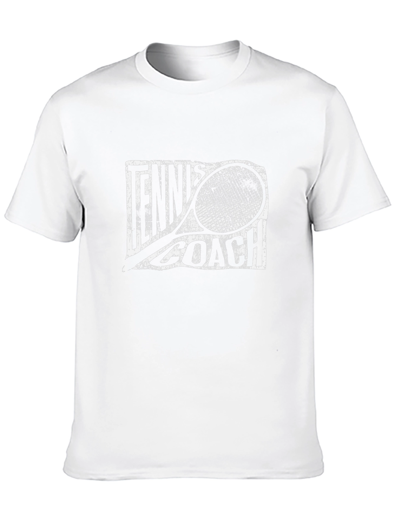 Black Tennis Coach Graphic T-Shirt view 10