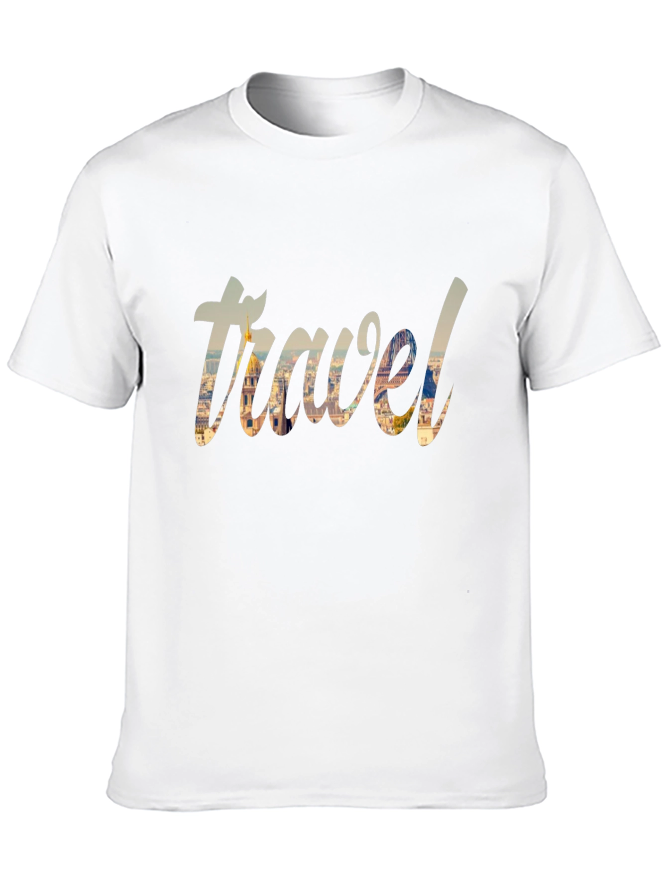 Black Travel Graphic Black T-Shirt view 10