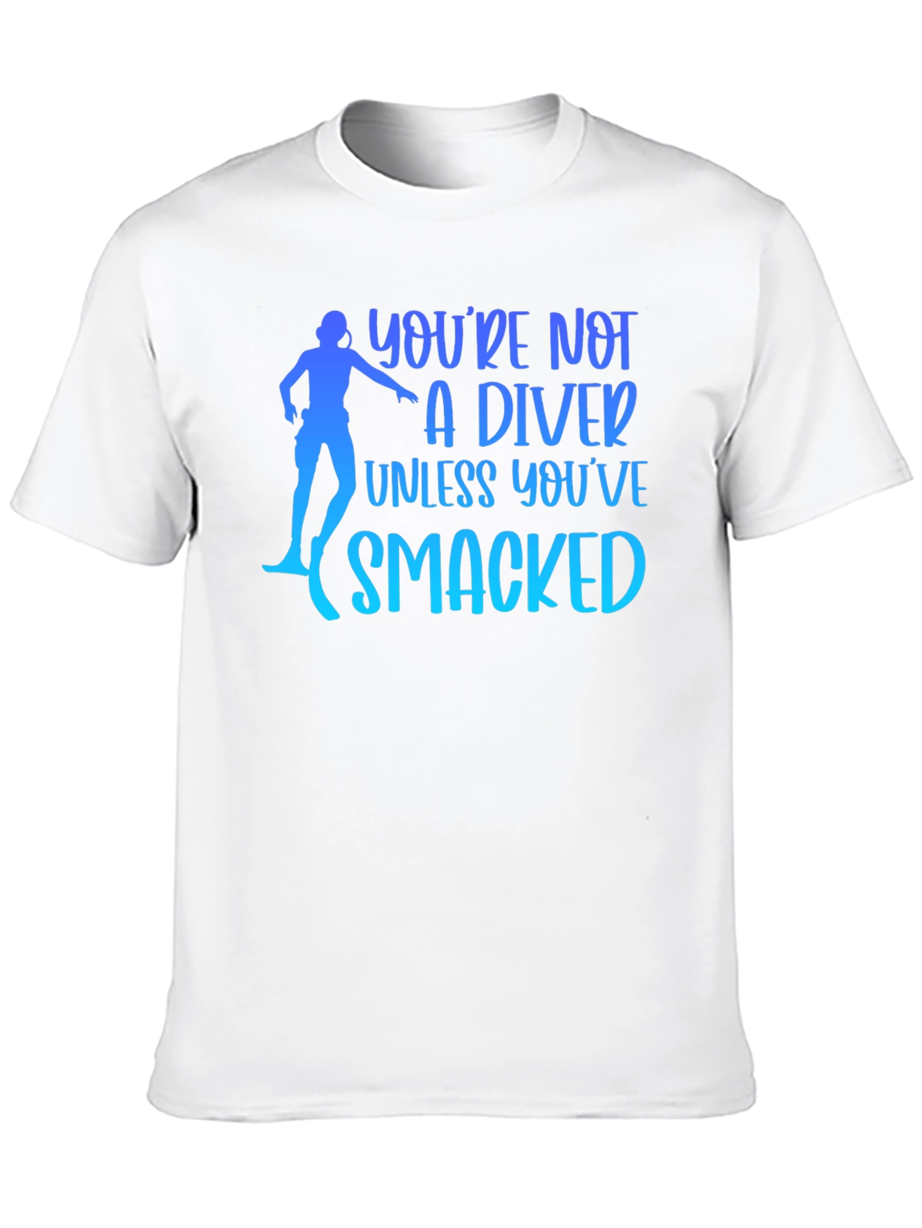 Black Diver Humor T-Shirt - You're Not A Diver Unless... view 10