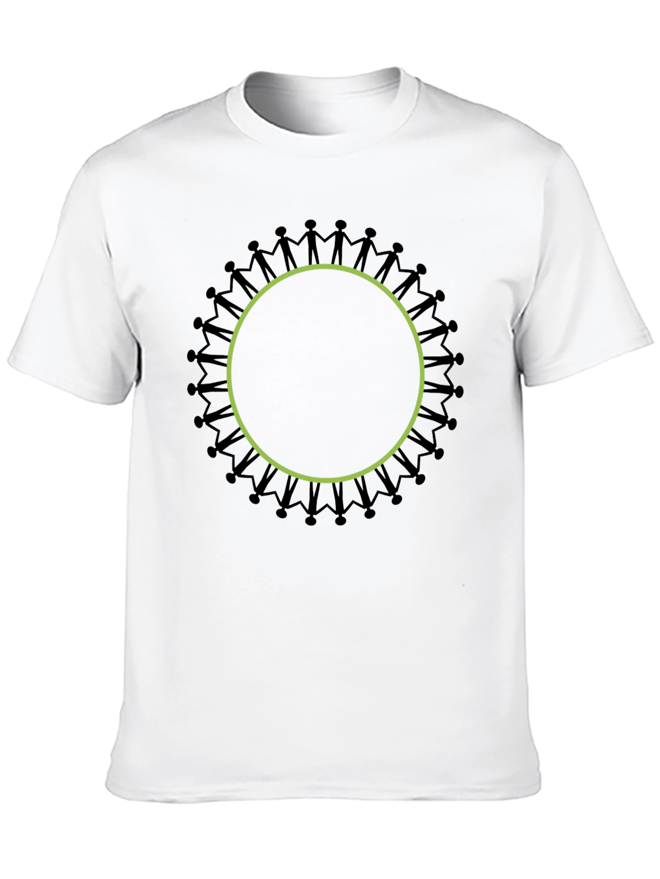 Black Unity Circle Graphic T-Shirt view 10