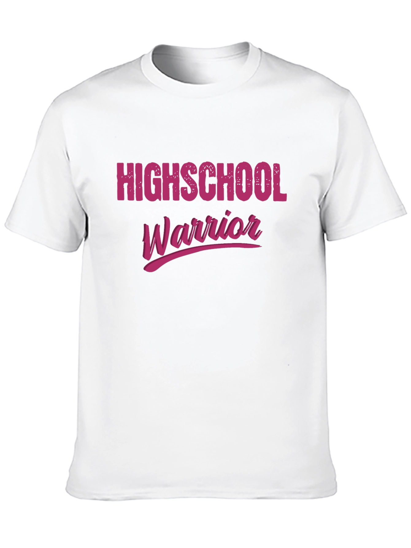 Black Highschool Warrior T-Shirt - Black view 10